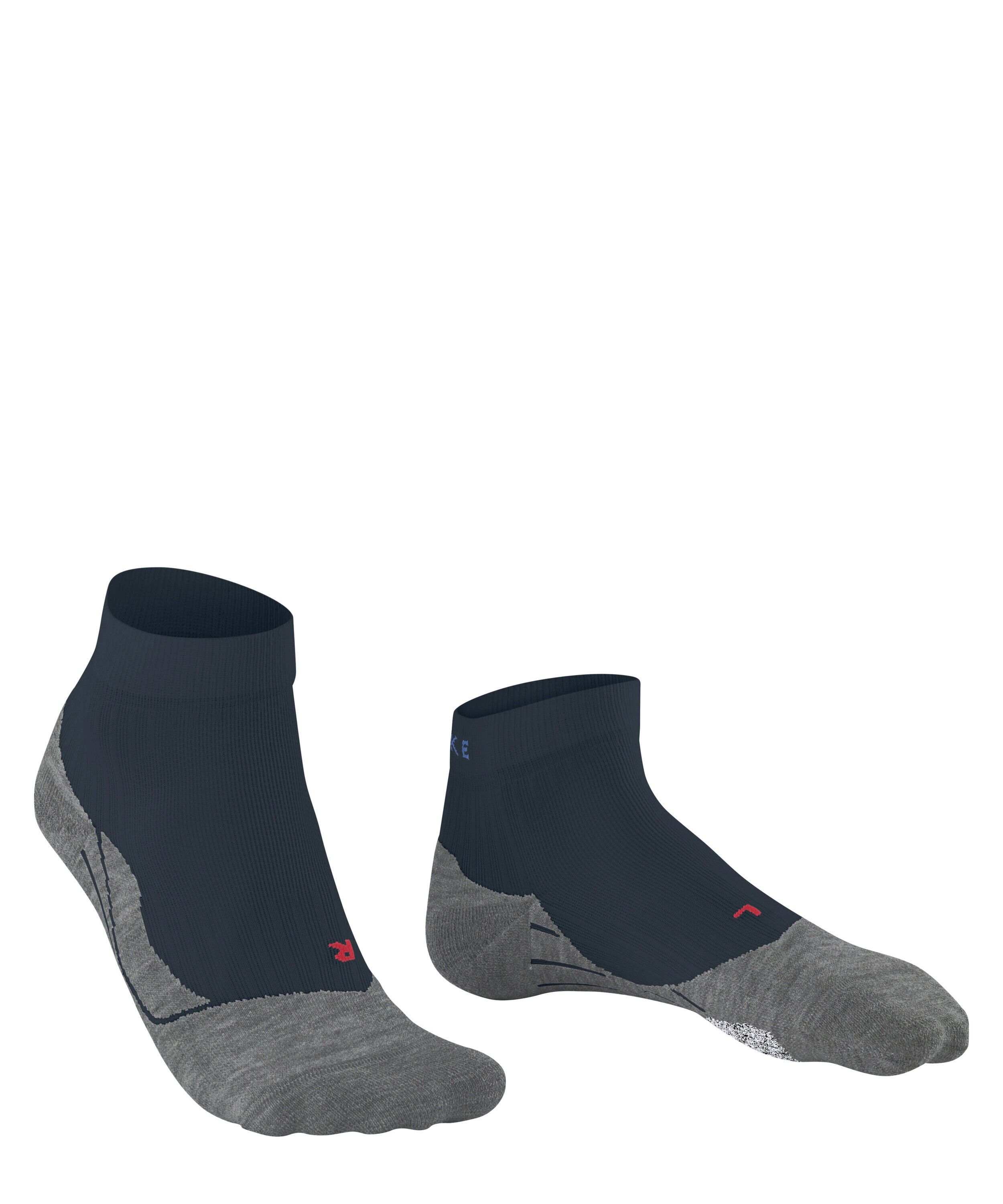 FALKE PL4 Short damessokken kort, blauw (space blue)