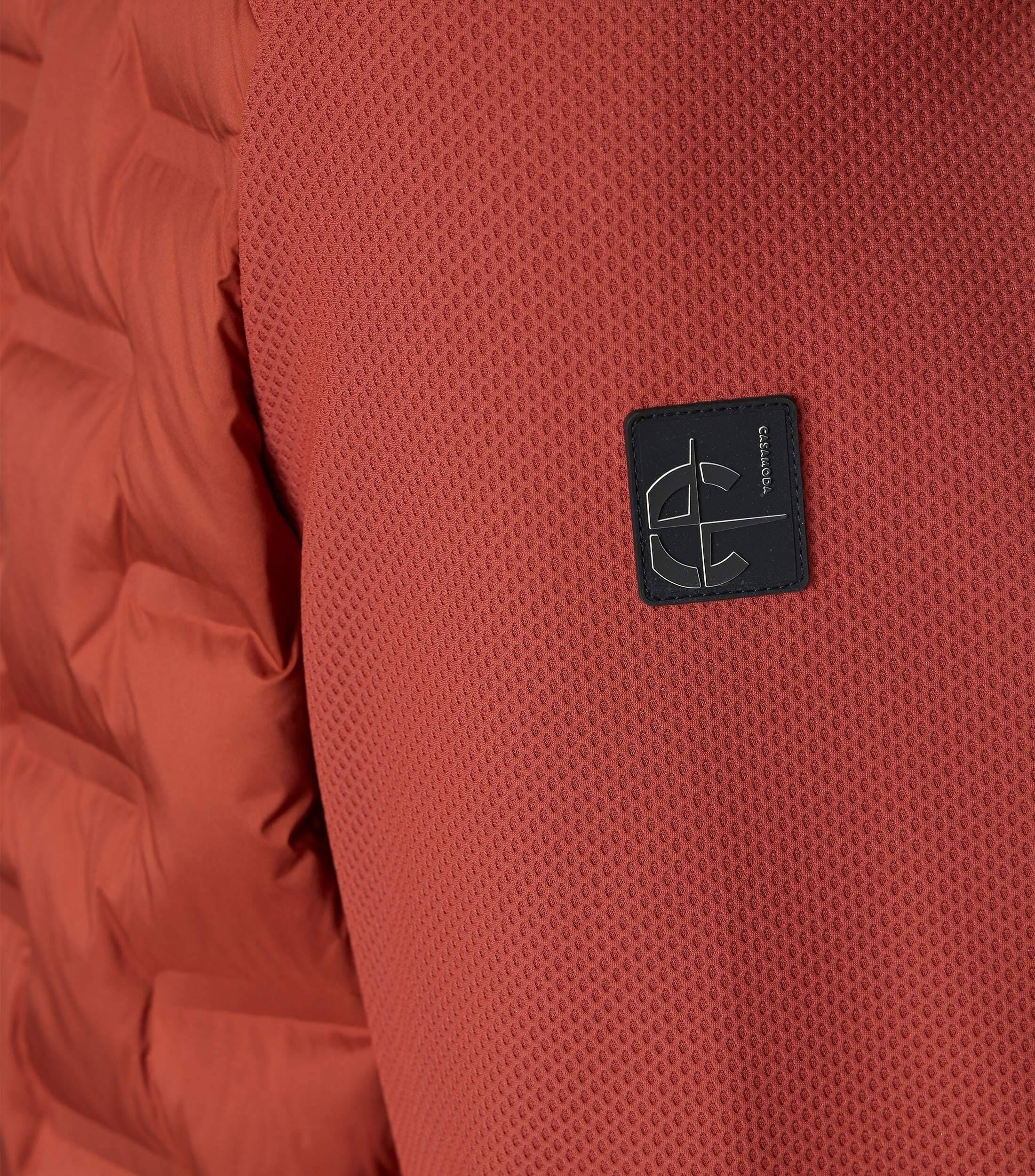 CASA MODA comfort fit tussenjas, rood, donkerblauw, wit