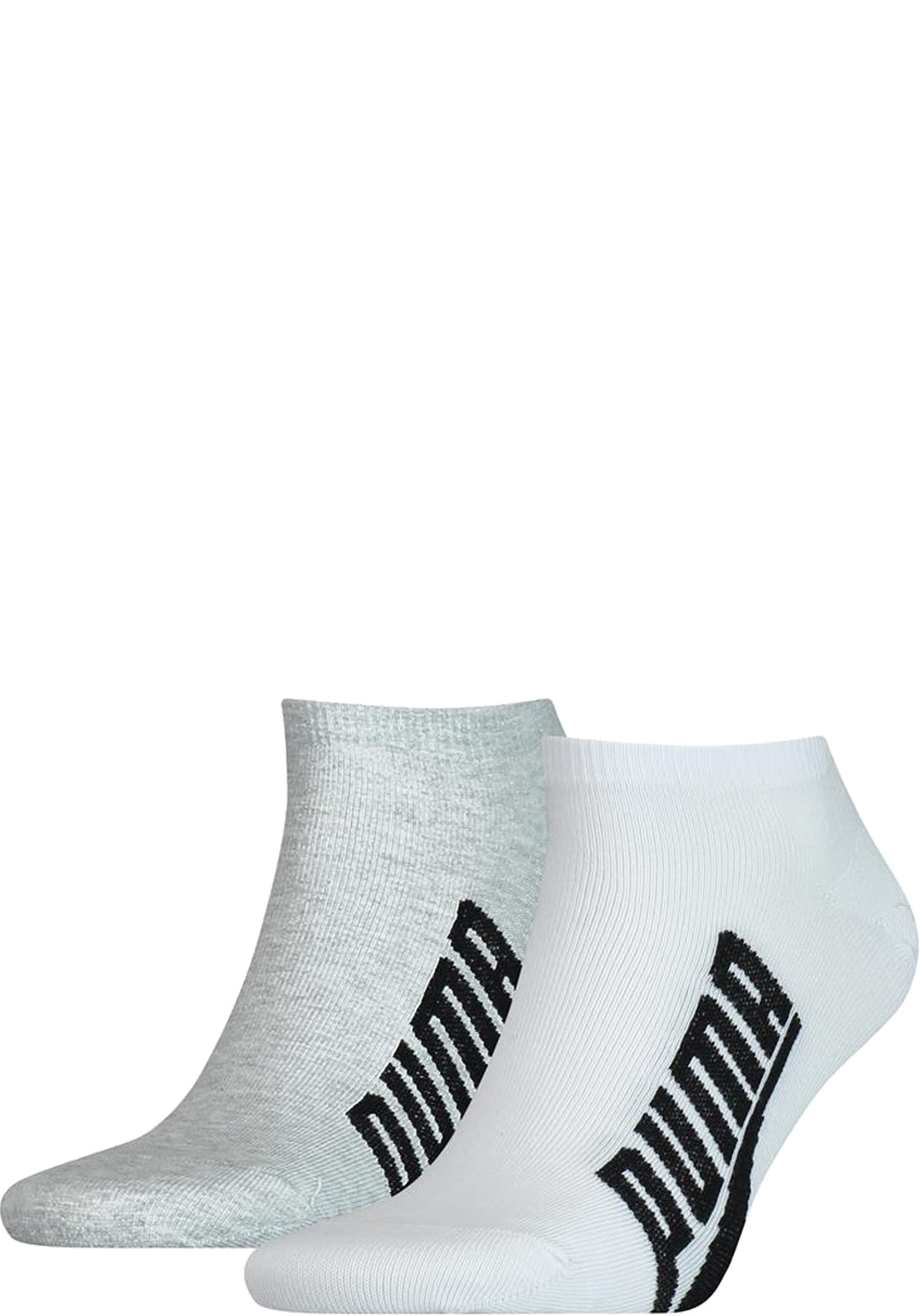 Puma Unisex Bwt Lifestyle Sneaker (2-pack), unisex enkelsokken, wit