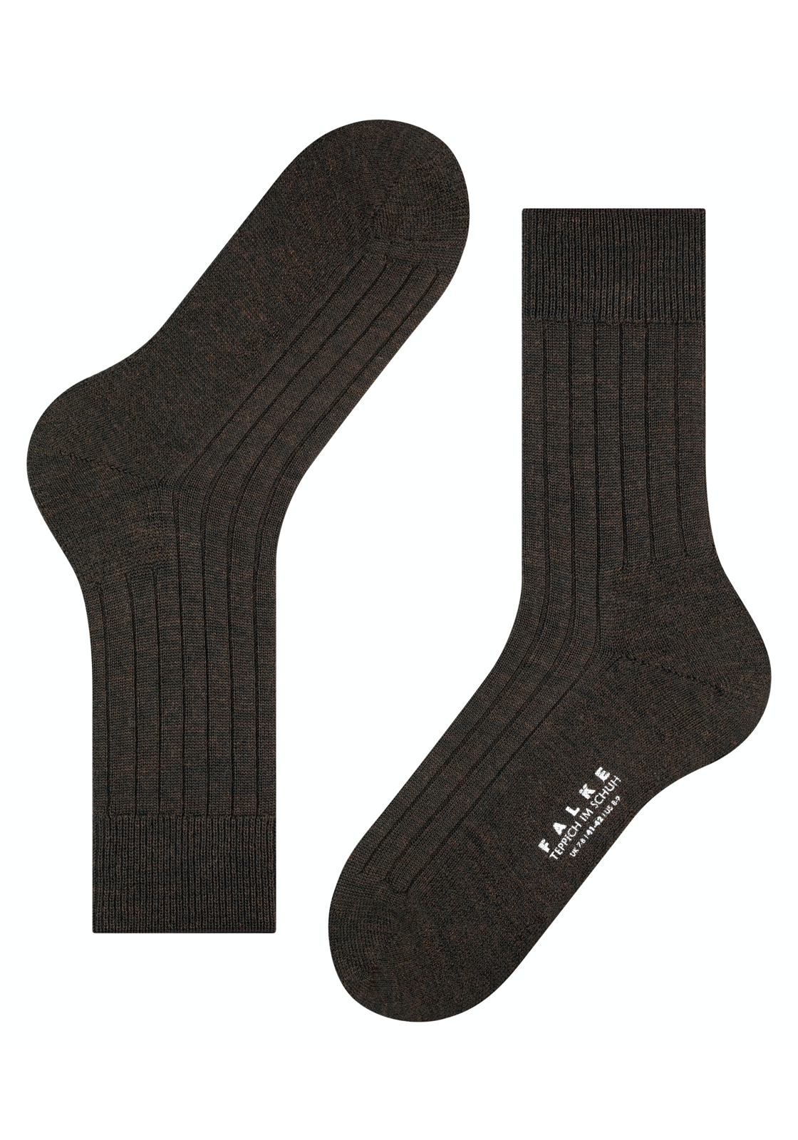 image_5_179-542-detail-2-62d89a8396820jpgautofo FALKE Teppich im Schuh herensokken, bruin (dark brown)