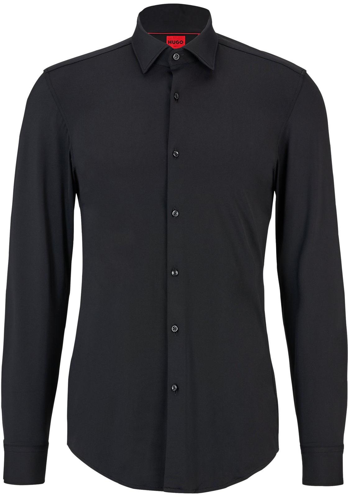 1-4063535754042-50481195-001-hugo_boss-overhemd_HR HUGO Kenno slim fit overhemd, tricot, zwart