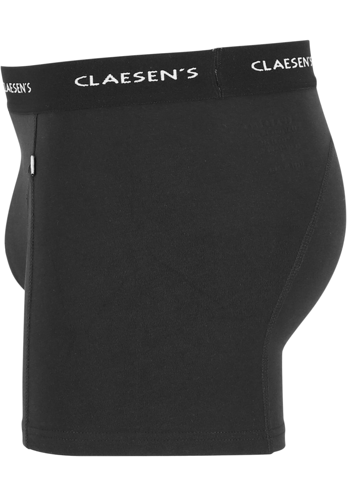 03-8717753500719-claesens-CLSNS_CL20823black_BX_3P_4foto_HR Claesen's Basics boxers (3-pack), heren boxers lang, zwart