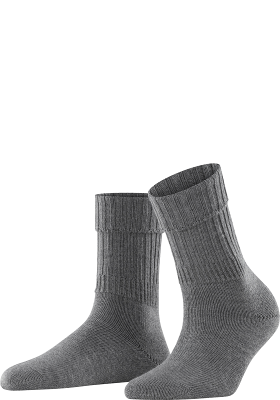 FALKE Striggings Rib damessokken, donkergrijs (dark grey) FALKE Striggings Rib damessokken, donkergrijs (dark grey)