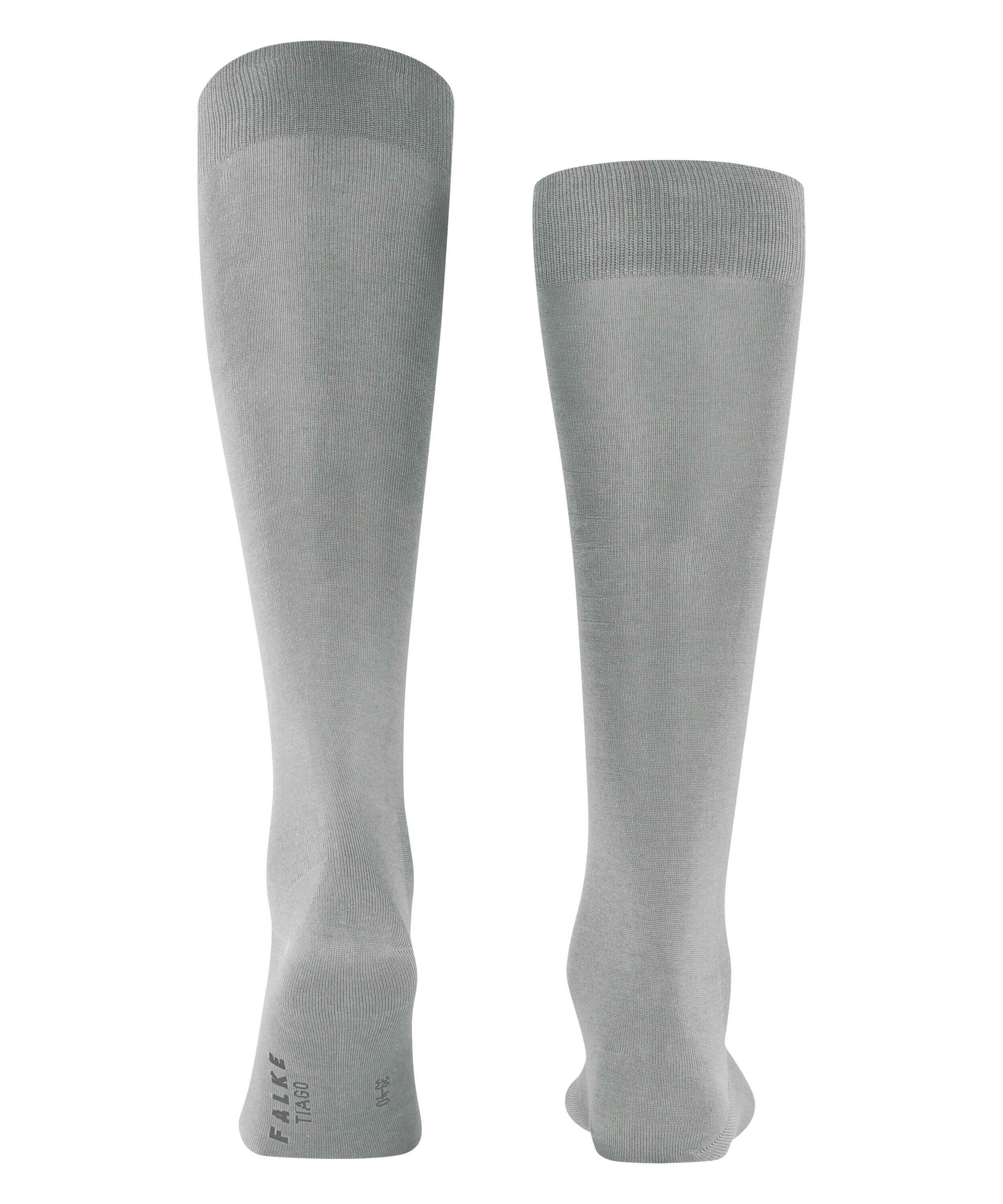 FALKE Tiago heren kniekousen, grijs (mouse grey)