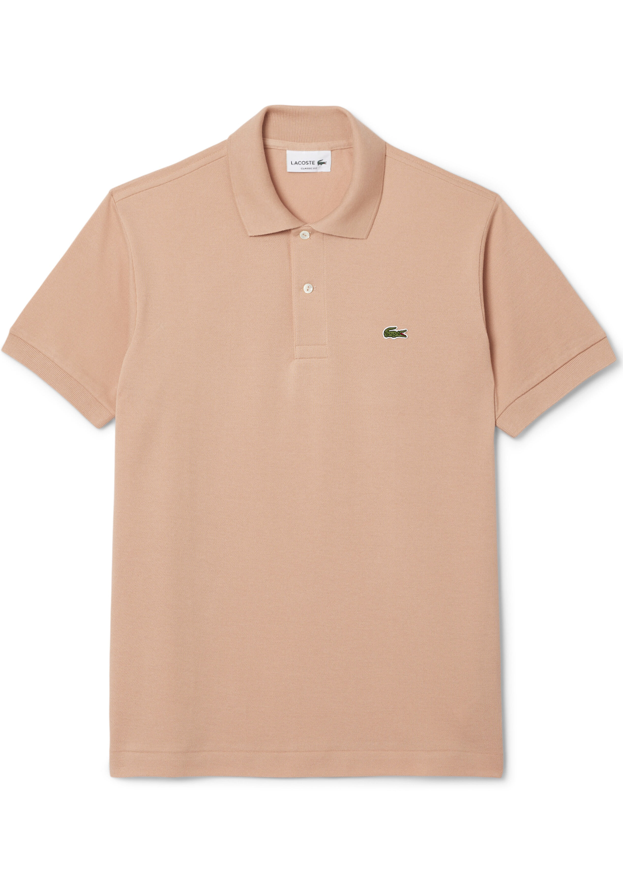 Lacoste Classic Fit polo, latte beige