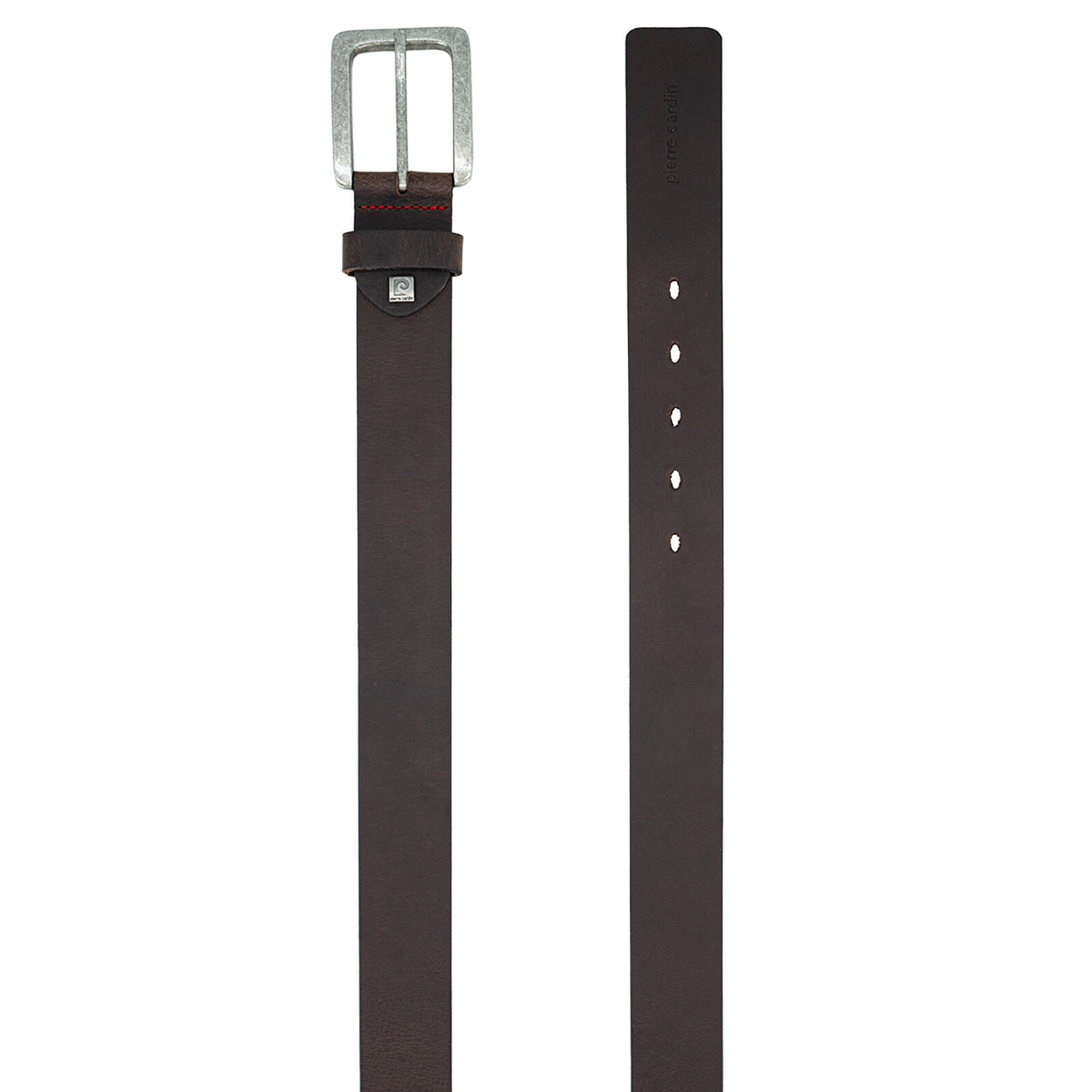 PIERRE CARDIN leren heren riem, bruin