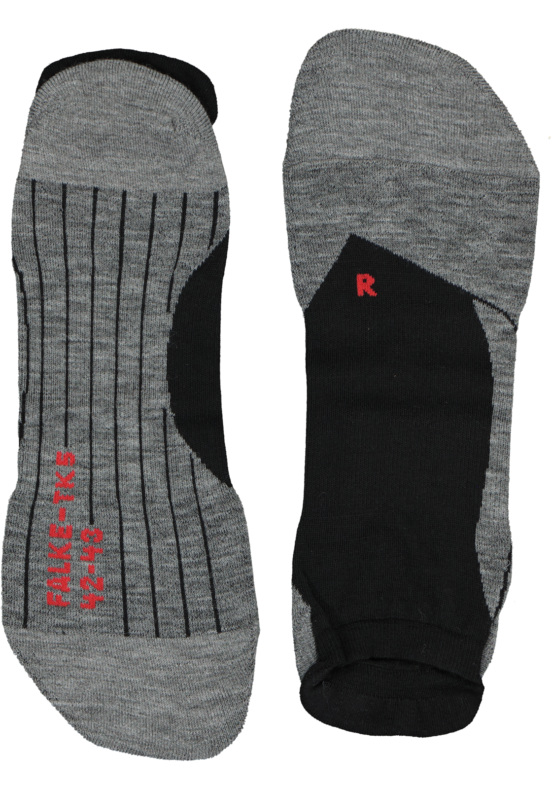 2-4043876987149_falke_sokken_1p_HR FALKE TK5 invisible heren  wandelsokken, zwart (black-mix)