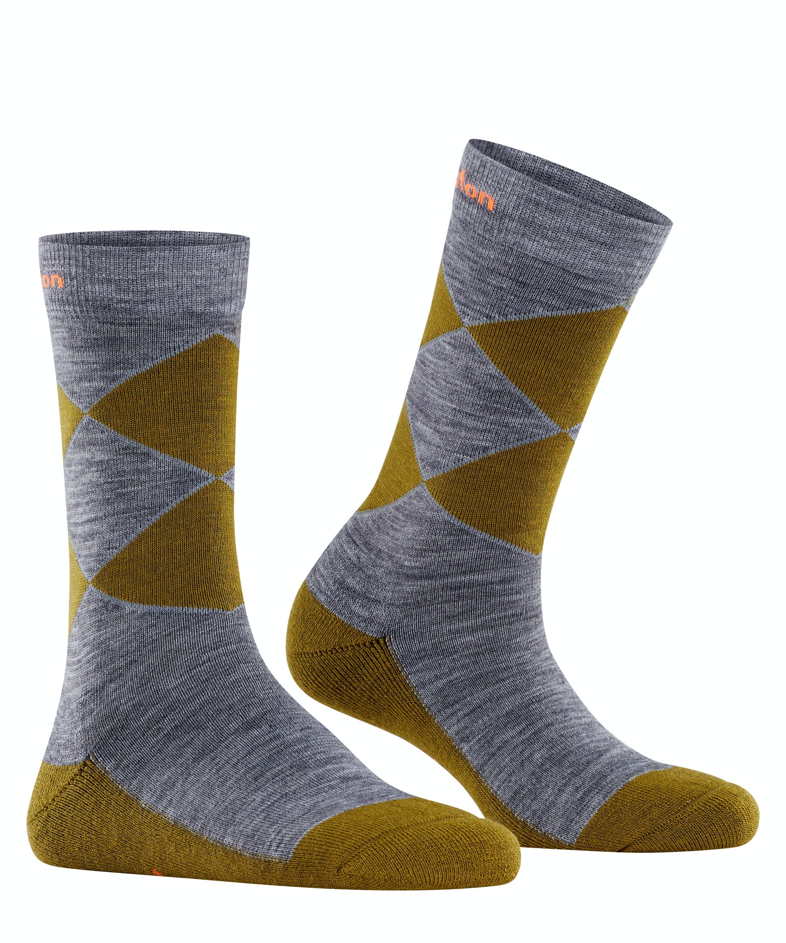 Burlington Trekking unisex sokken, groen (cactus)