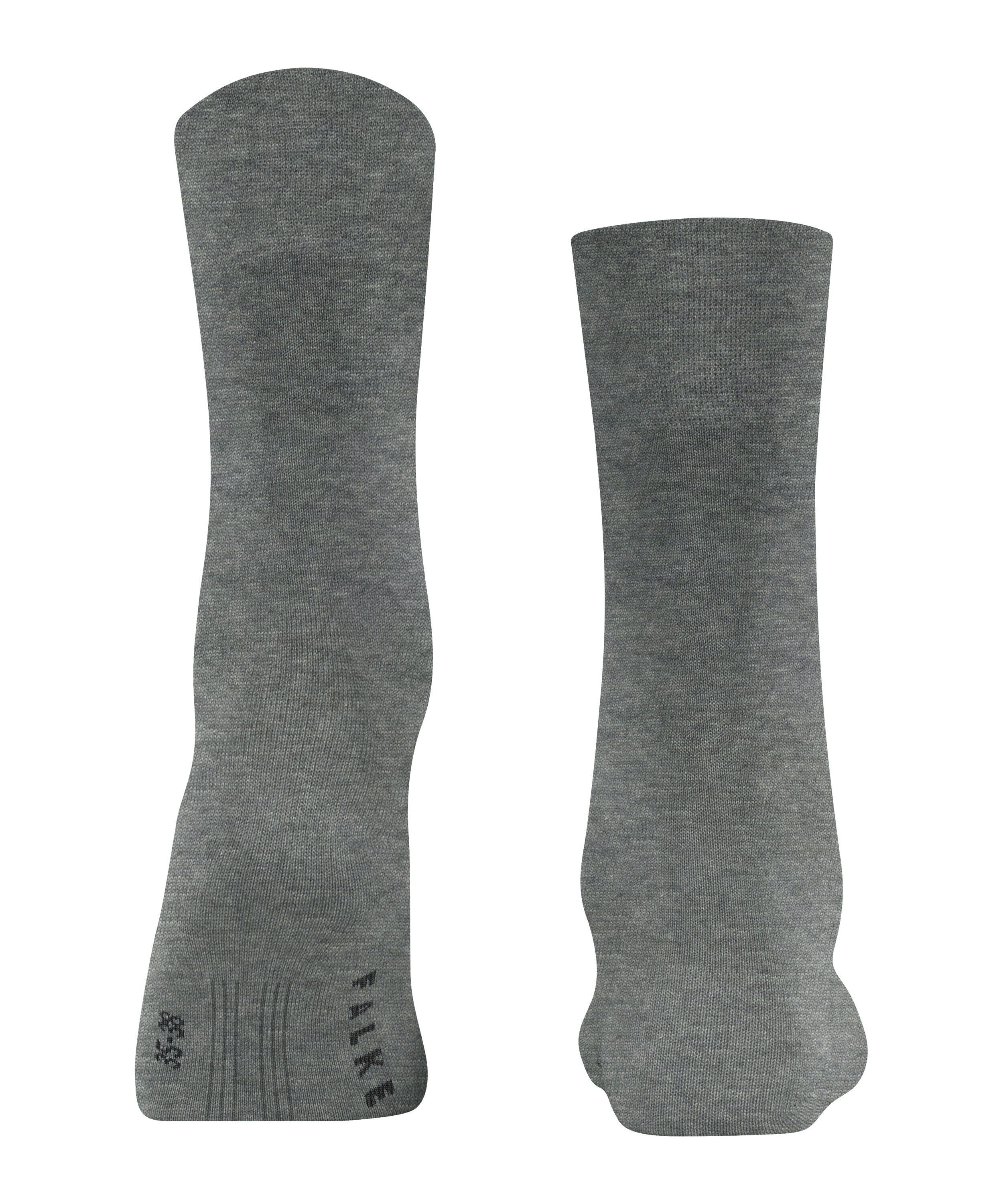 FALKE Sensitive New York damessokken, grijs (light greymelange)