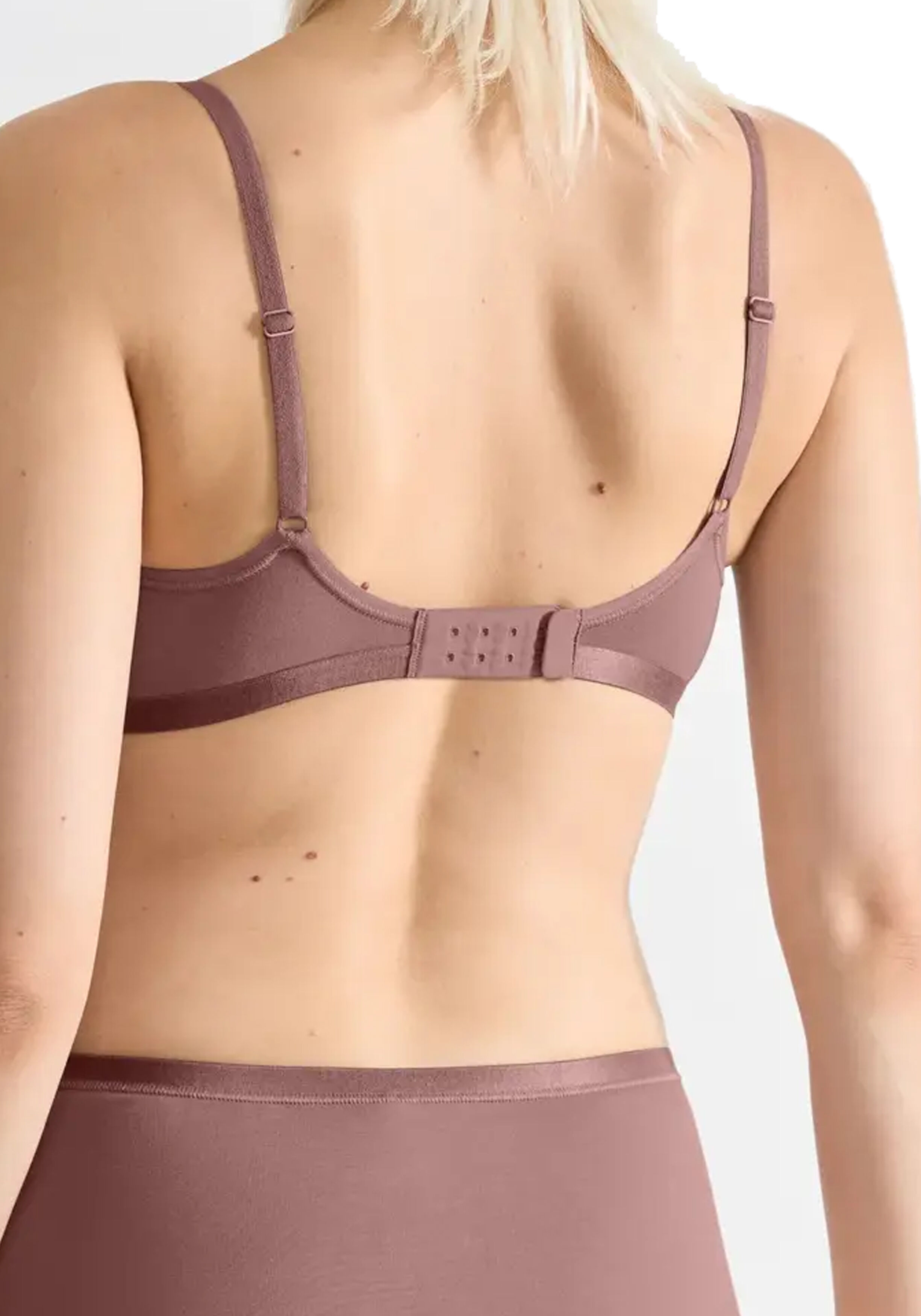 Sloggi Women GO Daily Cotton Soft bra, BH, donkerbruin