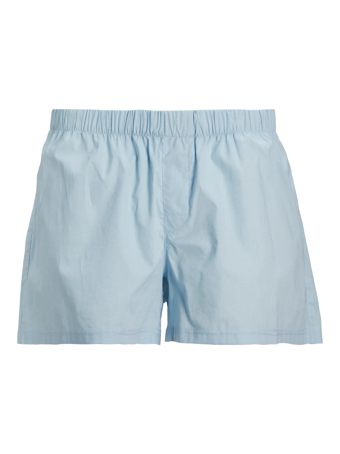 JACK & JONES Jacmilano woven boxers (3-pack), heren wijde boxers, chambray blue chambray striped, skyway checks