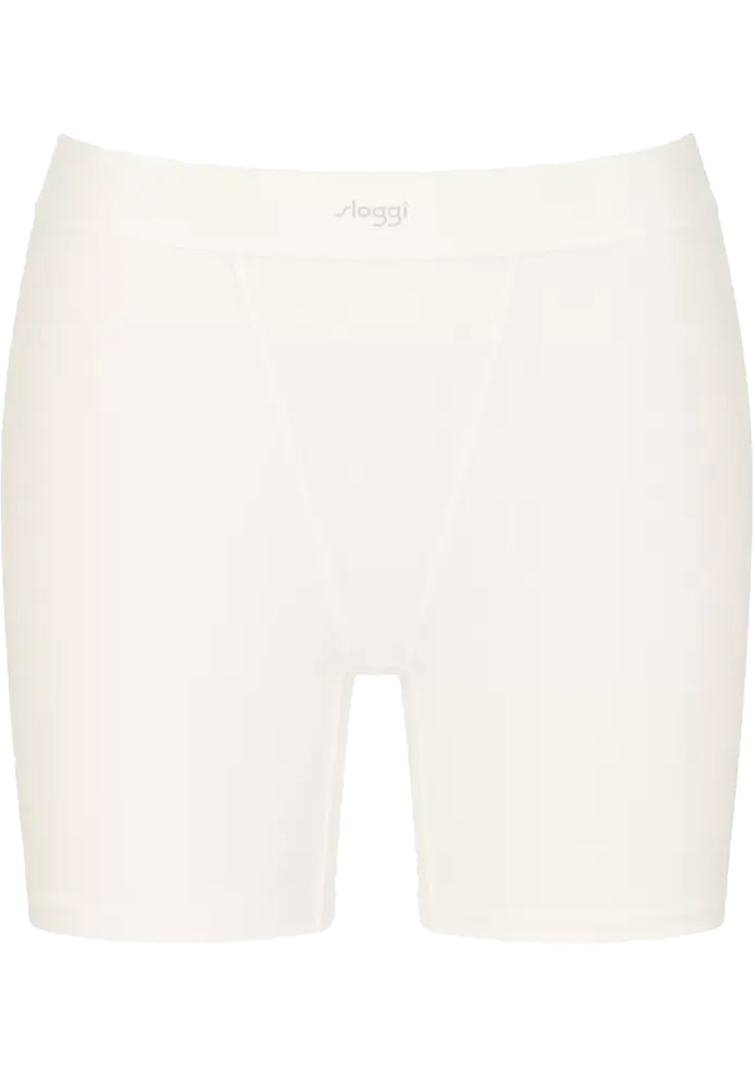 Sloggi Women EVER Ease Cyclist (1-pack), dames boxer, wit