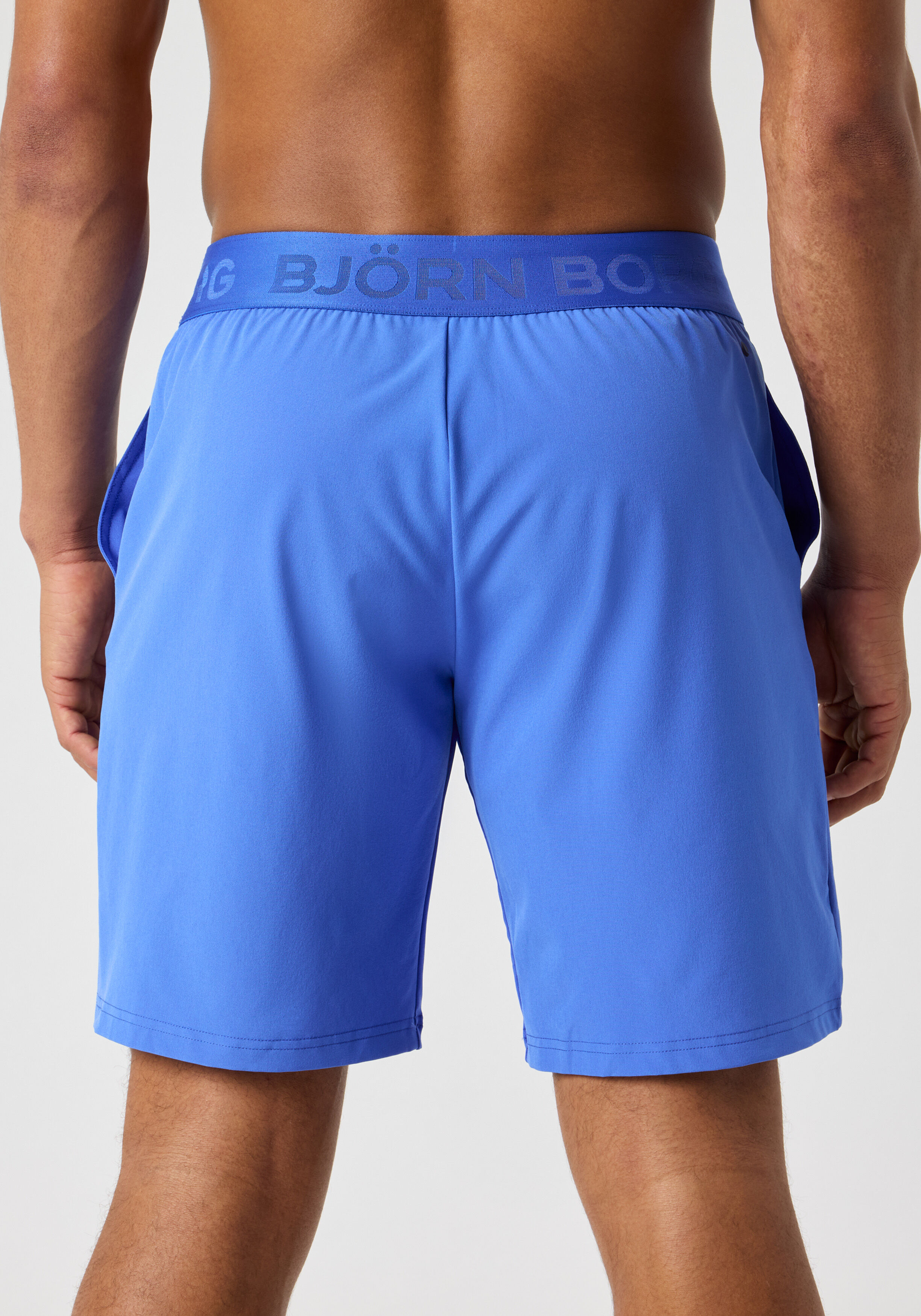 Bjorn Borg 9Inch Shorts, heren sportbroek kort, blauw