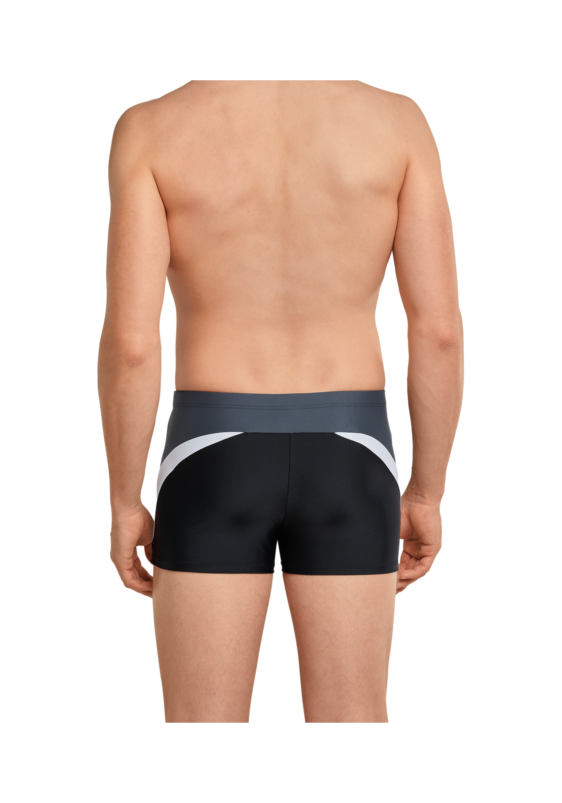 image_4_172768-000_1_1280x1280 SCHIESSER Nautical Active heren badkleding, retro zwembroek in gerecyclede tricot zijstrepen zwart