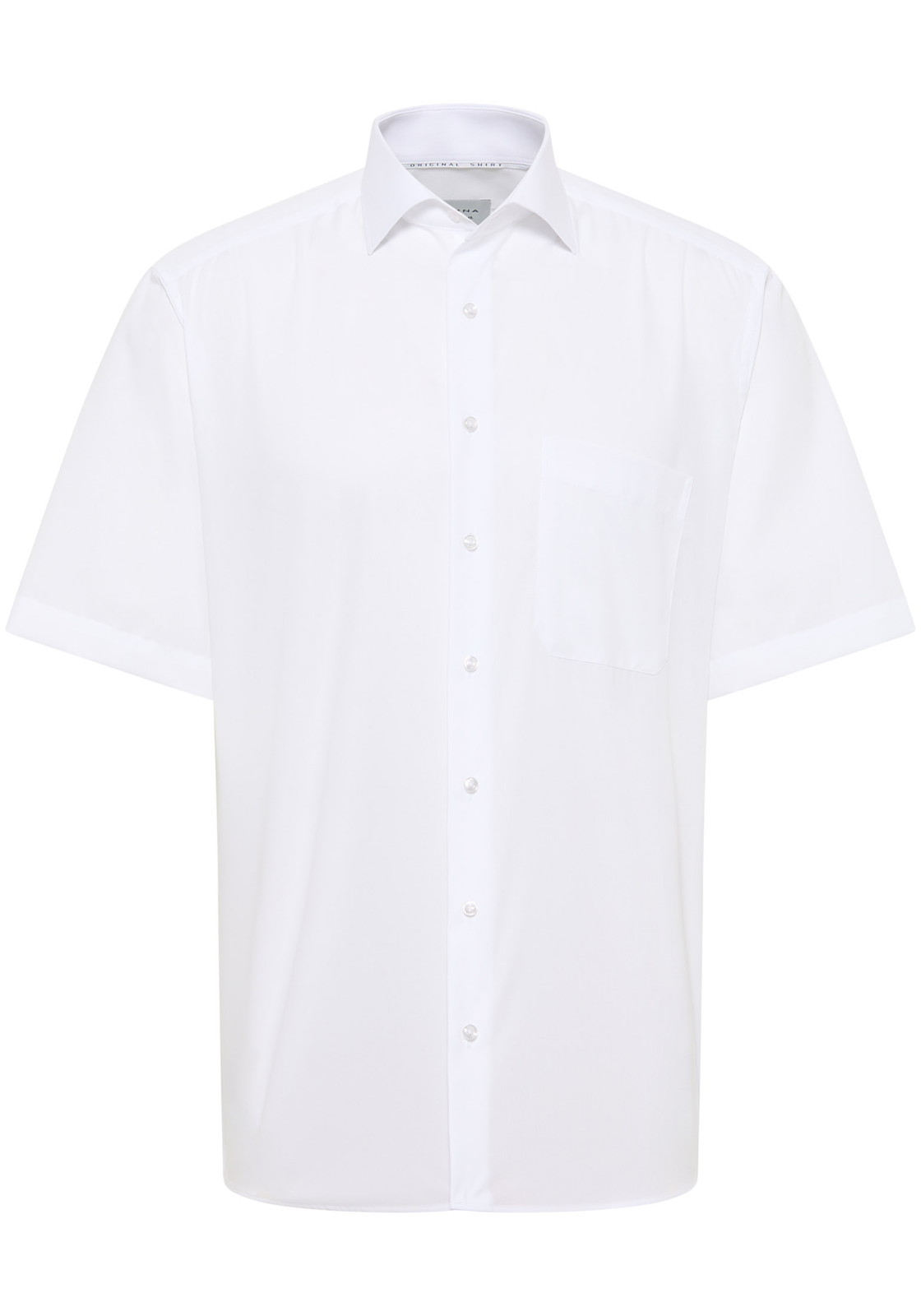ETERNA_spring_summer-2024_00_1SH12612_1100_00K19K-2 ETERNA comfort fit overhemd korte mouw, popeline, wit