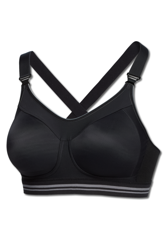SCHIESSER Sport bh (1-pack), dames sportbeha actief high impact zwart SCHIESSER Sport bh (1-pack), dames sportbeha actief high impact zwart