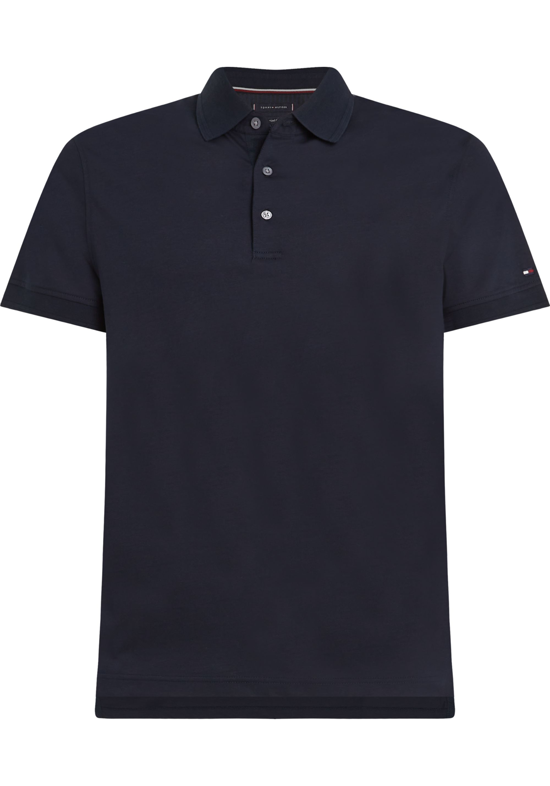 image_2_MW0MW31545DW5_F_C4401wid2000amphei2000ampop_usm1710 Tommy Hilfiger Dc Es Mercerized Polo Slim Polo, heren poloshirt, donkerblauw