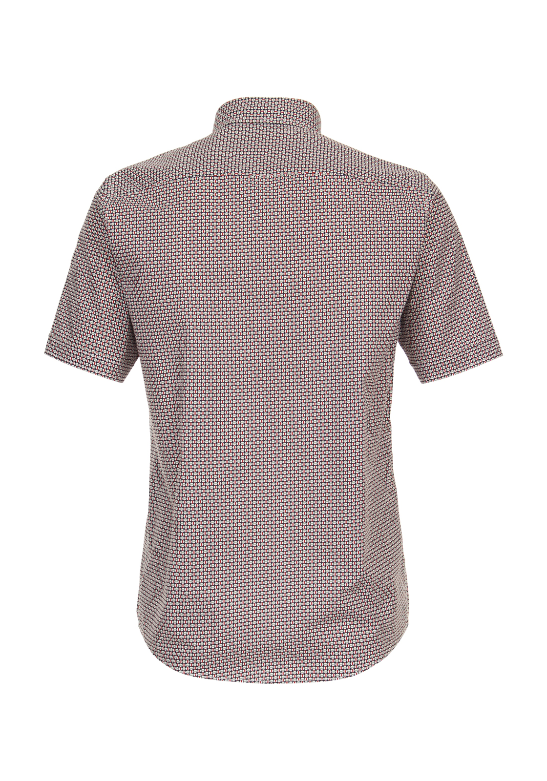 CASA MODA Sport casual fit overhemd, korte mouw, popeline, rood dessin - 944268000-400 CASA MODA Sport casual fit overhemd, korte mouw, popeline, rood dessin - 944268000-400