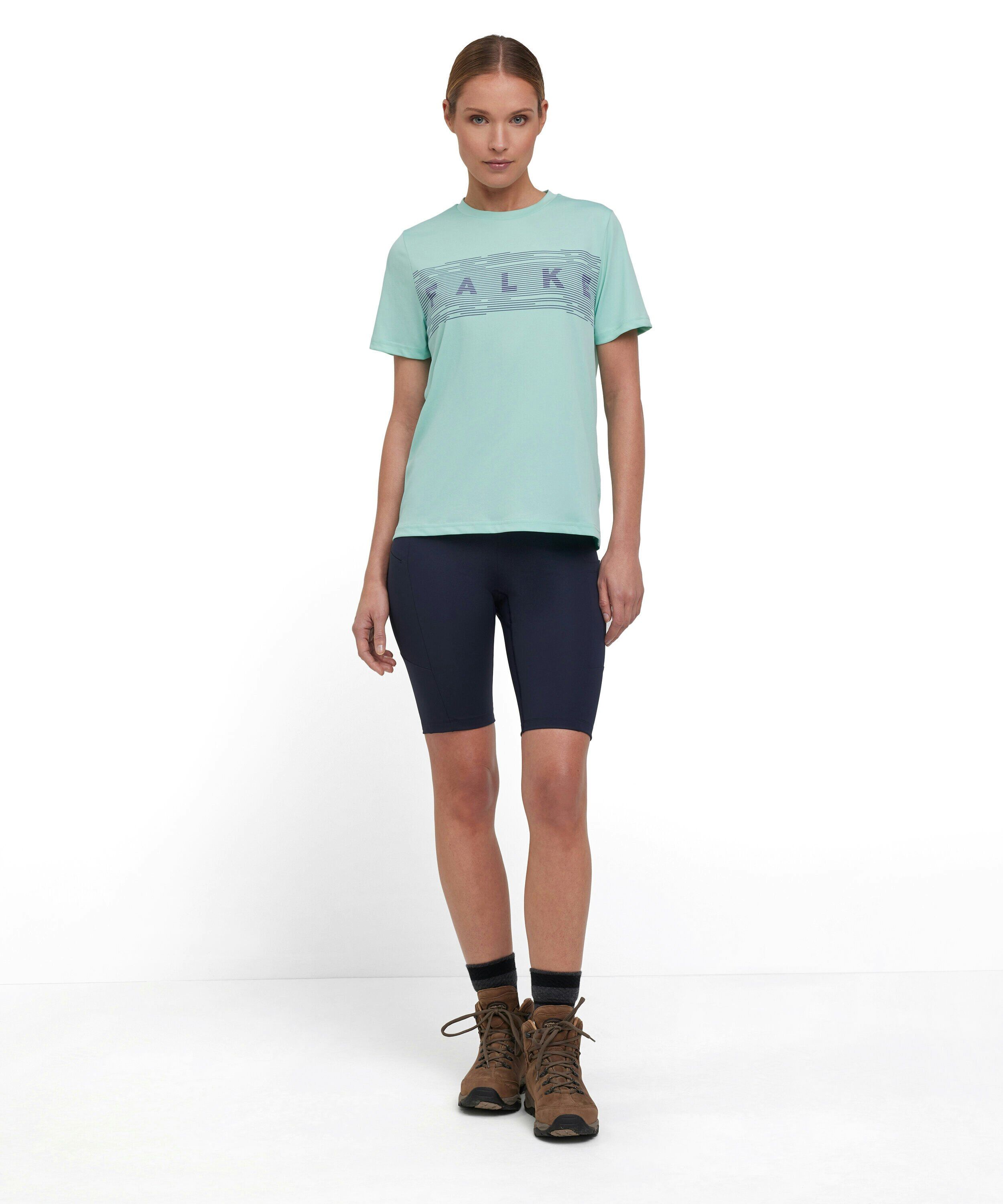 FALKE dames trekking T-shirt, (jade)
