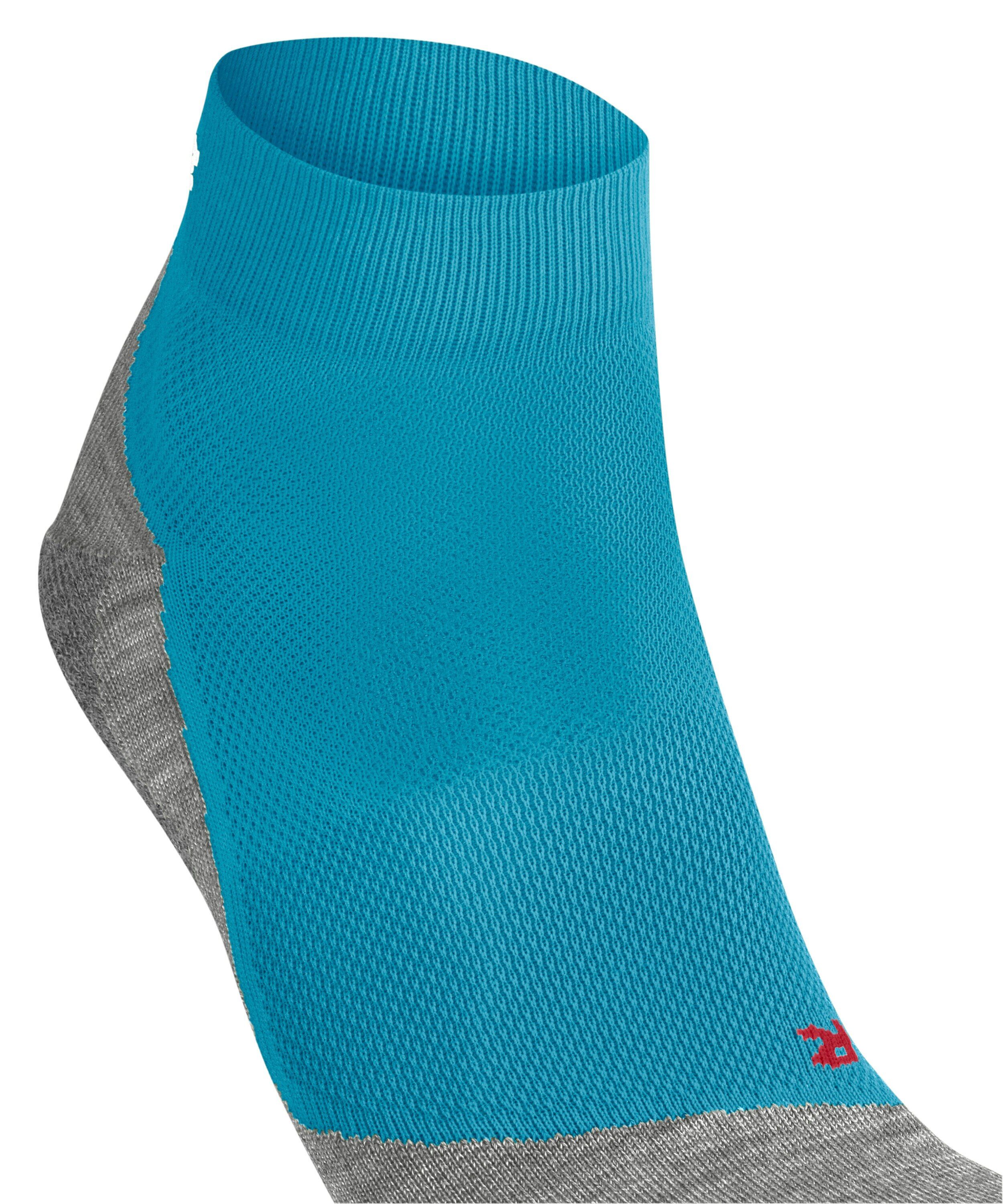 FALKE RU5 Race Short heren running sokken kort, turquoise (turquoise)