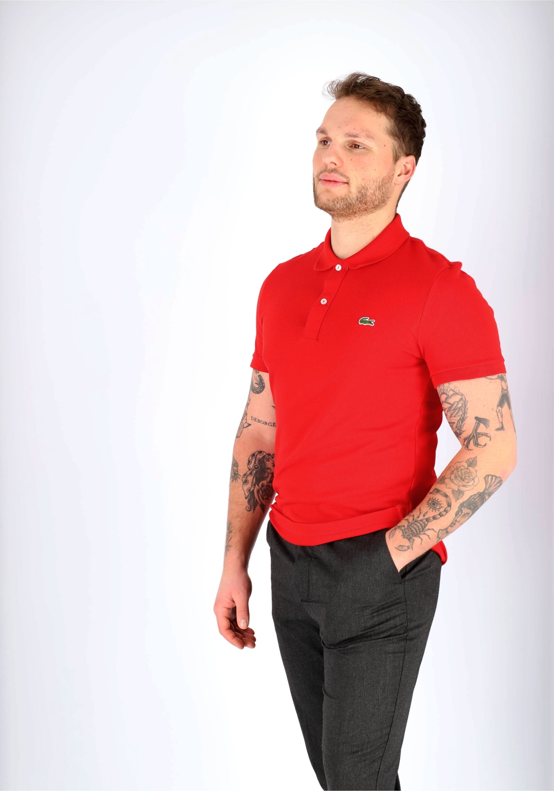 4-3614037530392-social-Shoot-Bram-G-tot-en-met-februari-2028-861107-hot-ot-not_basis-PH4012-240_HR Lacoste Slim Fit polo, rood