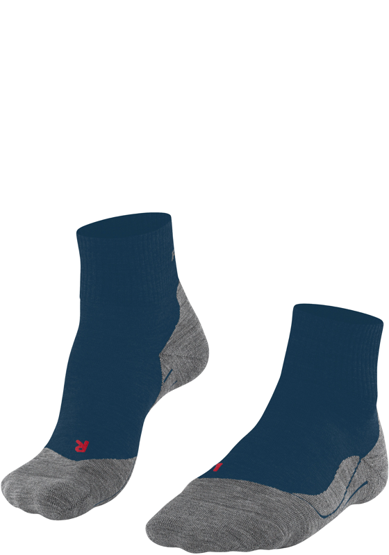 FALKE TK5 Wander Short heren trekking sokken kort, blauw (blue pond) FALKE TK5 Wander Short heren trekking sokken kort, blauw (blue pond)