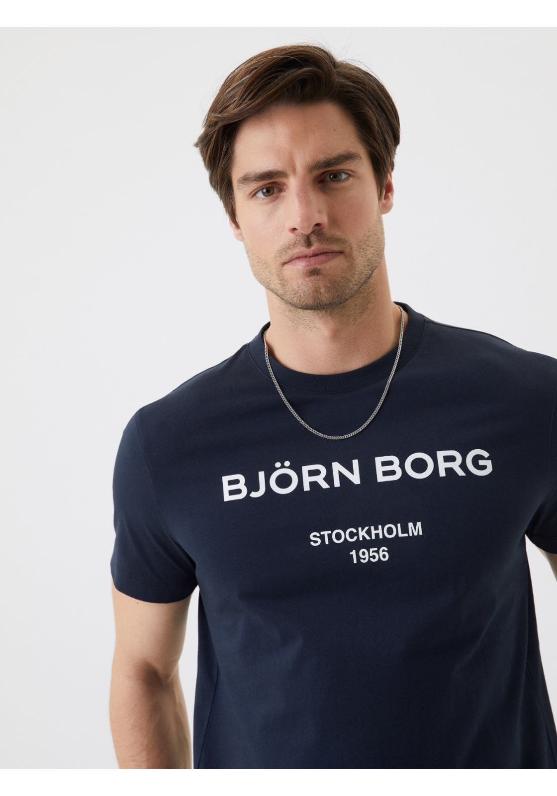 image_4_10001627_NA002_3 Bjorn Borg logo T-shirt, blauw