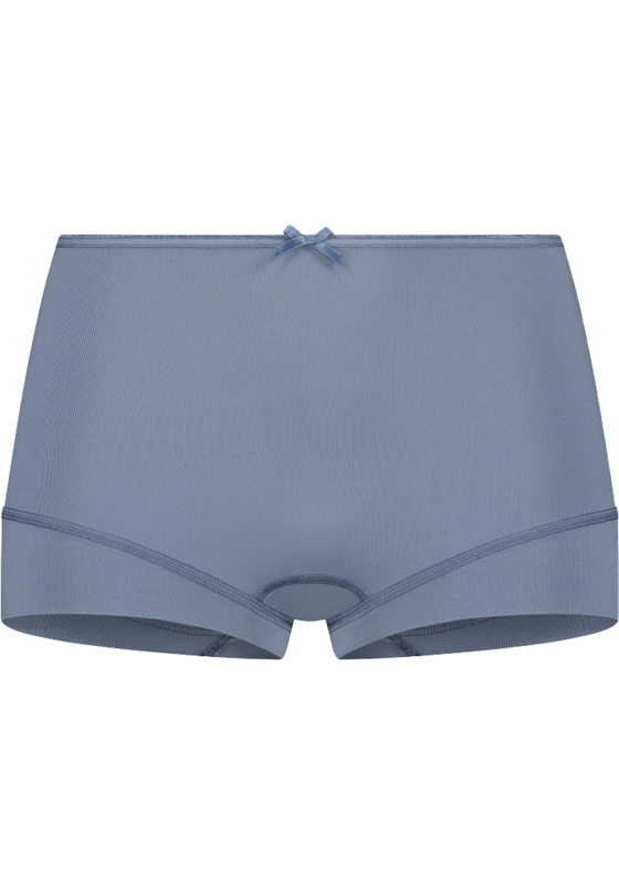 RJ Bodywear Pure Color dames short (1-pack), staalblauw RJ Bodywear Pure Color dames short (1-pack), staalblauw
