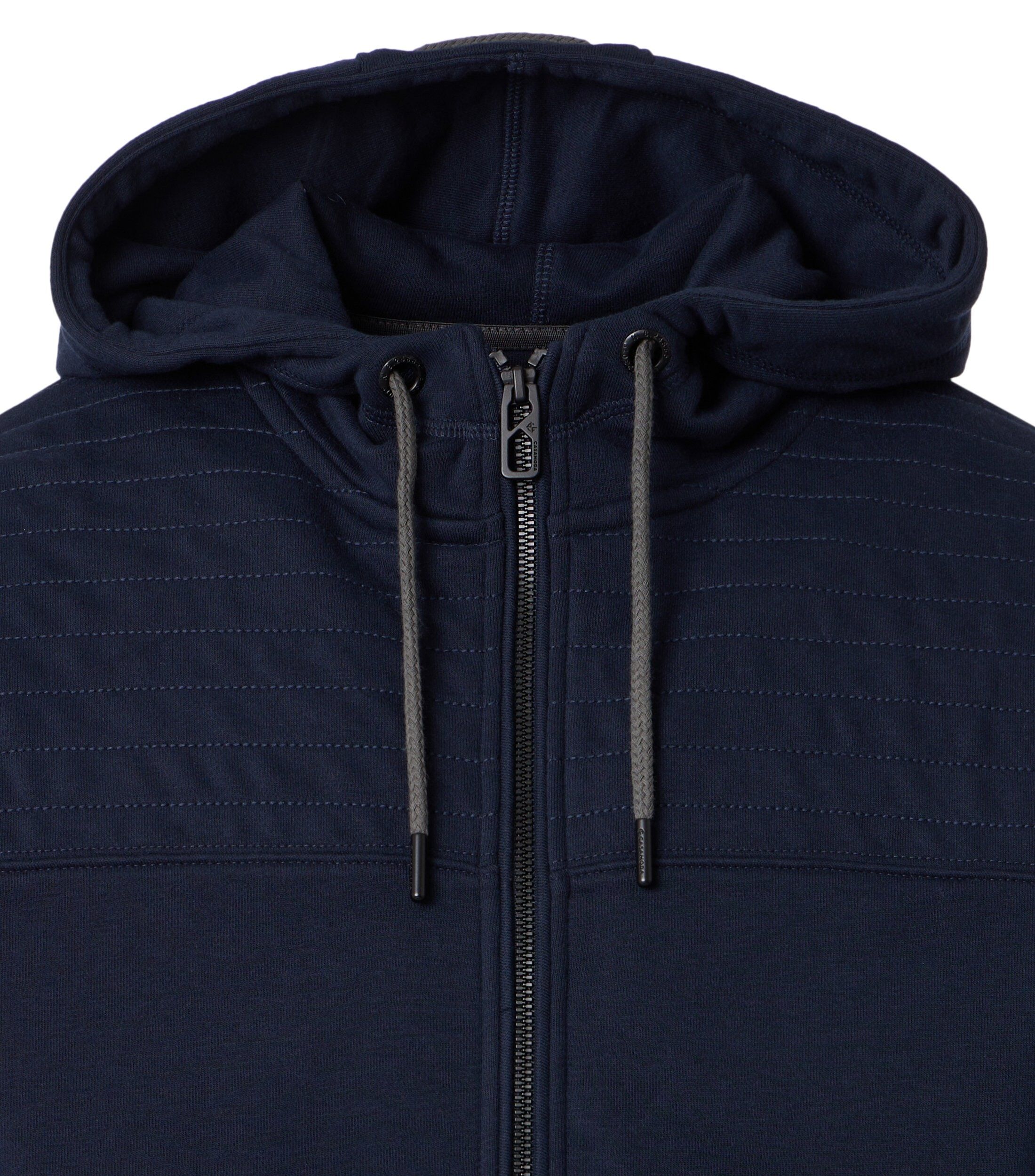 CASA MODA comfort fit sweatvest, donkerblauw