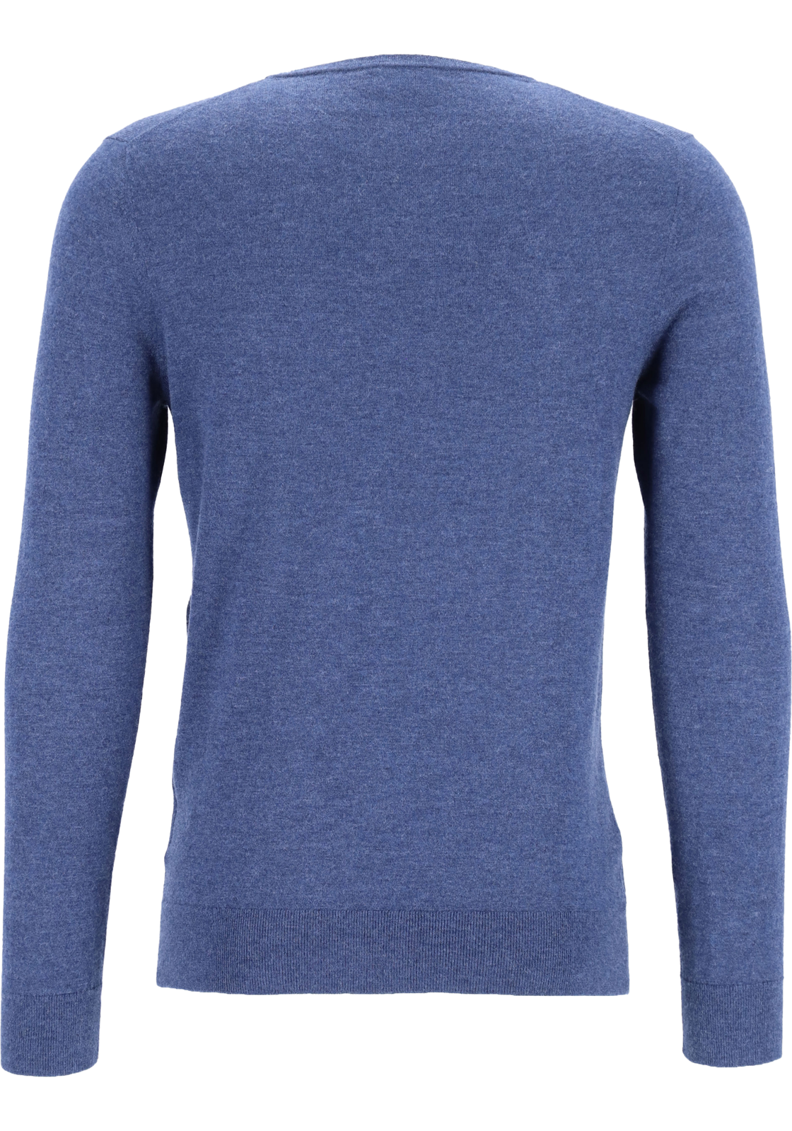 4-4046346773778-olymp-OLYMP-TR-blauw-01511119-4fotos_HR OLYMP Level 5 body fit trui wol met zijde, O-hals, royal blauw
