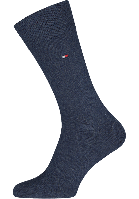 Tommy Hilfiger Classic Socks (2-pack), herensokken katoen, jeans blauw Tommy Hilfiger Classic Socks (2-pack), herensokken katoen, jeans blauw