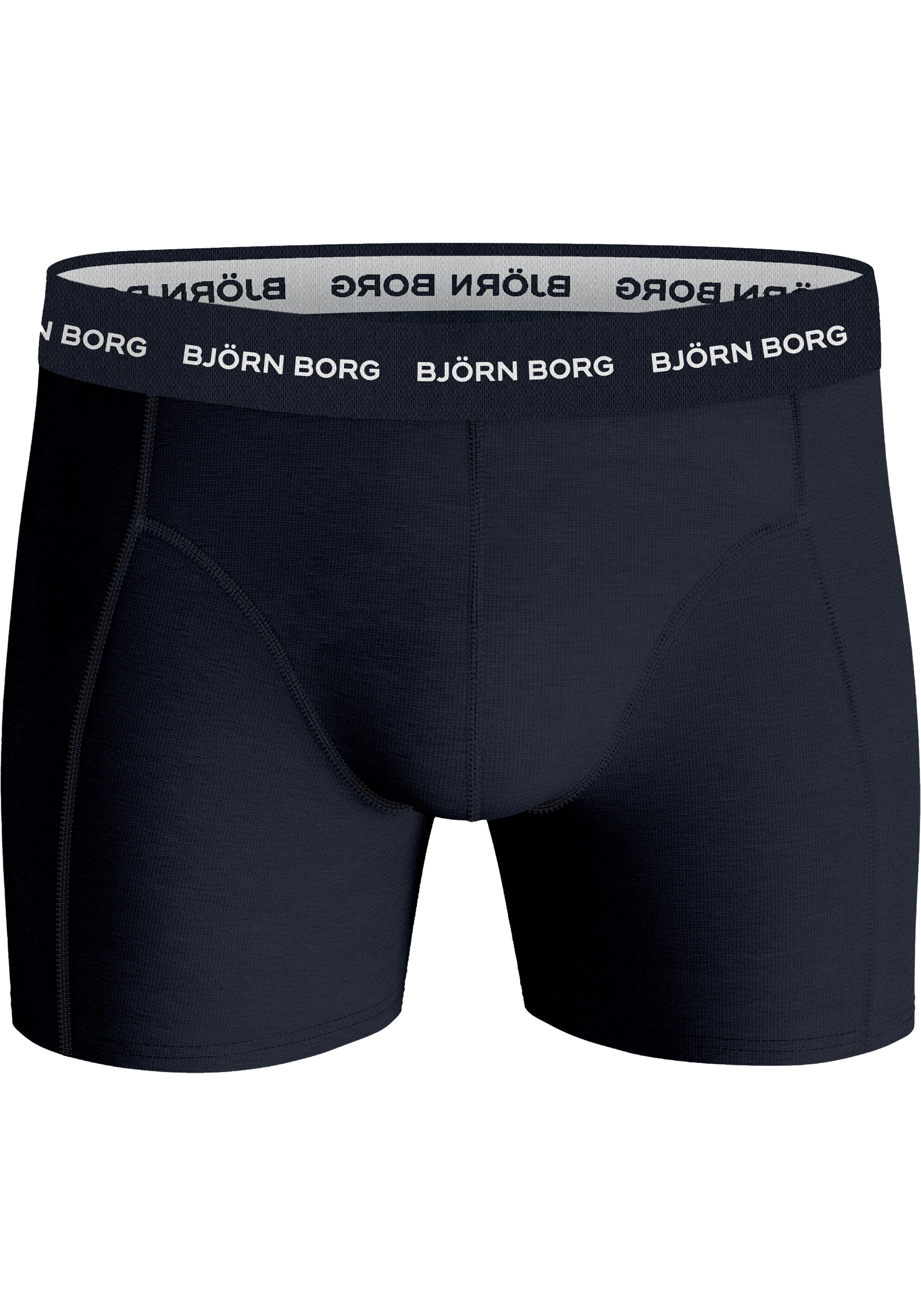 Bjorn Borg boxershorts Essential (3-pack), heren boxers normale lengte, drie tinten blauw