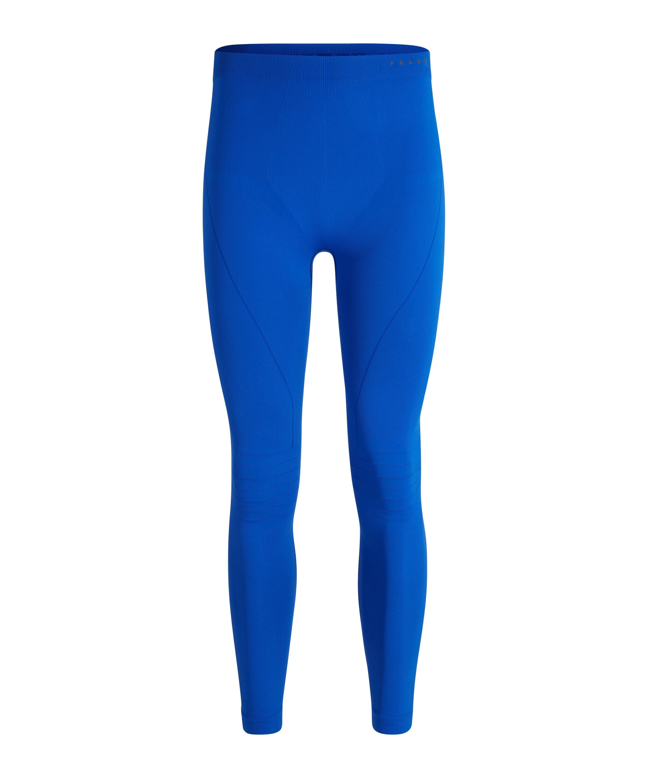 FALKE heren tights Warm, thermobroek, blauw (yve)