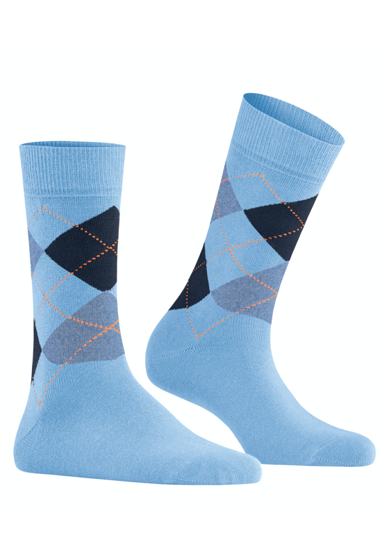 Burlington Queen damessokken, blauw (light blue) Burlington Queen damessokken, blauw (light blue)