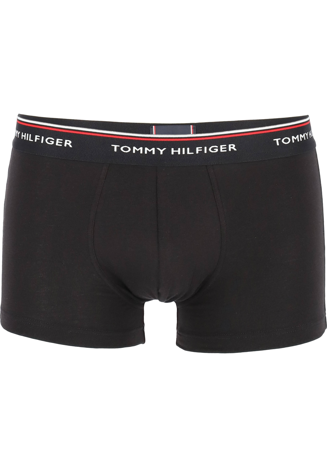 5-8718936665690_HR Tommy Hilfiger low rise trunk (3-pack), lage heren boxers kort, zwart, wit, grijs