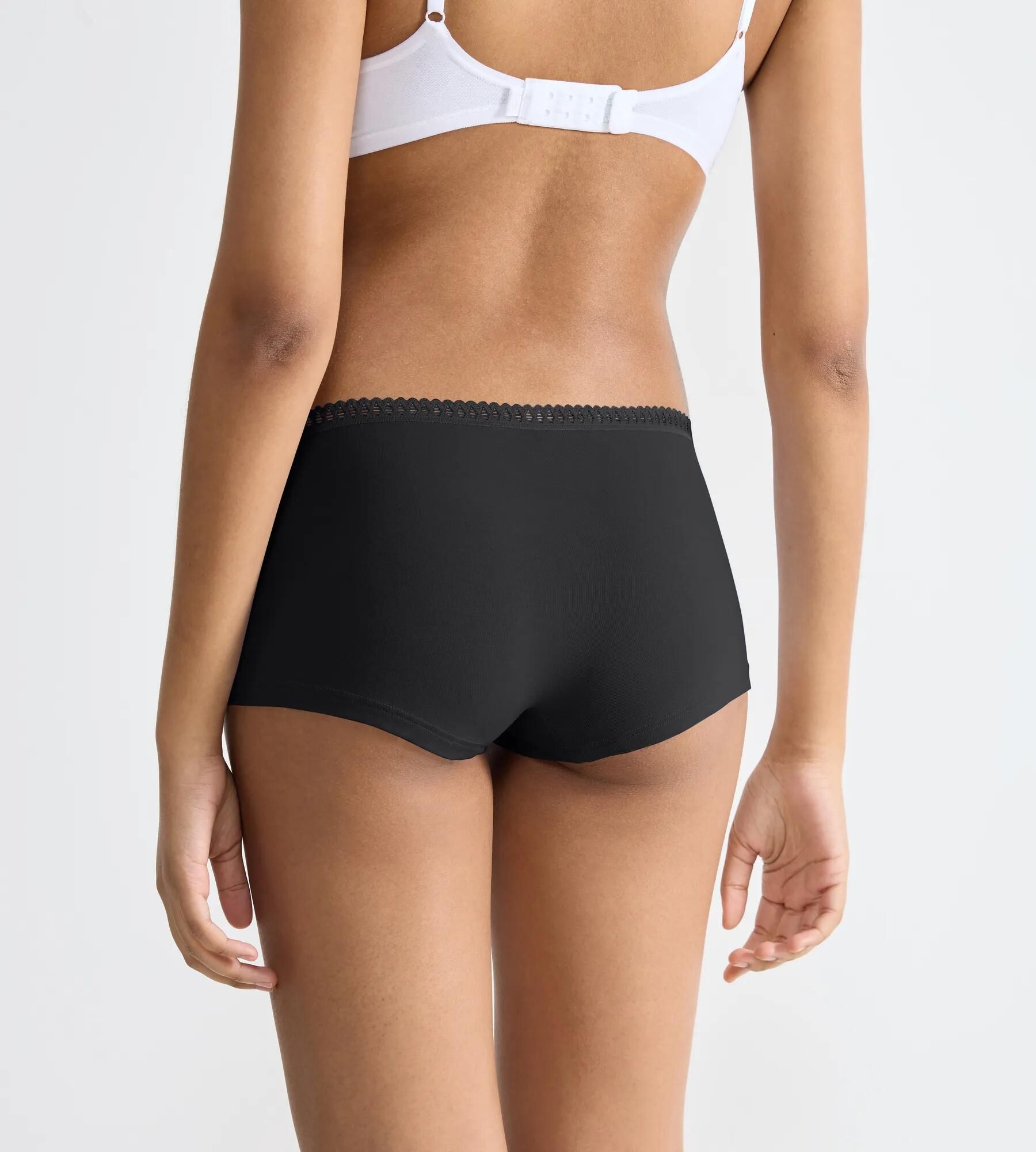 Sloggi Women GO Crush Short (3-pack), dames boxer, zwart