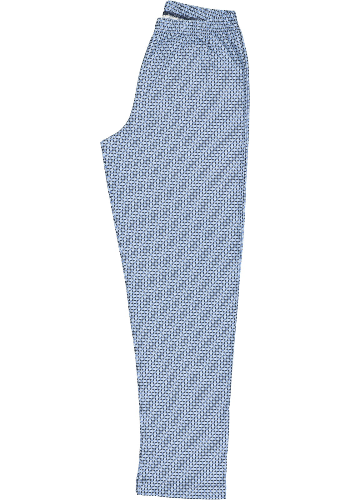 5-4004124449208_mey_pyjama__HR Mey heren pyjama Clyde, blauw dessin