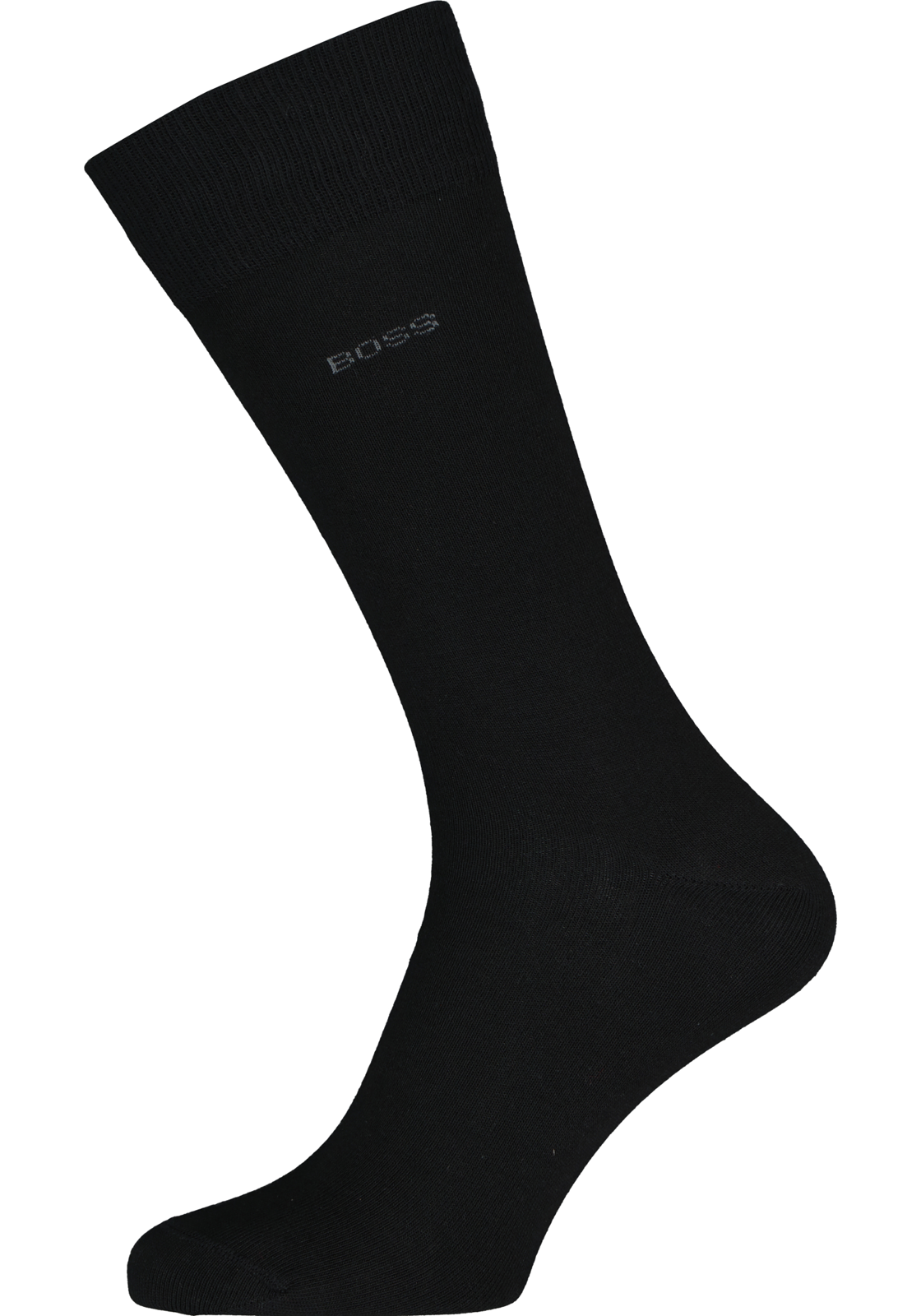 1-4043861441762_hugo_boss_sokken_2p_HR BOSS Cotton Uni (2-pack), herensokken katoen, zwart