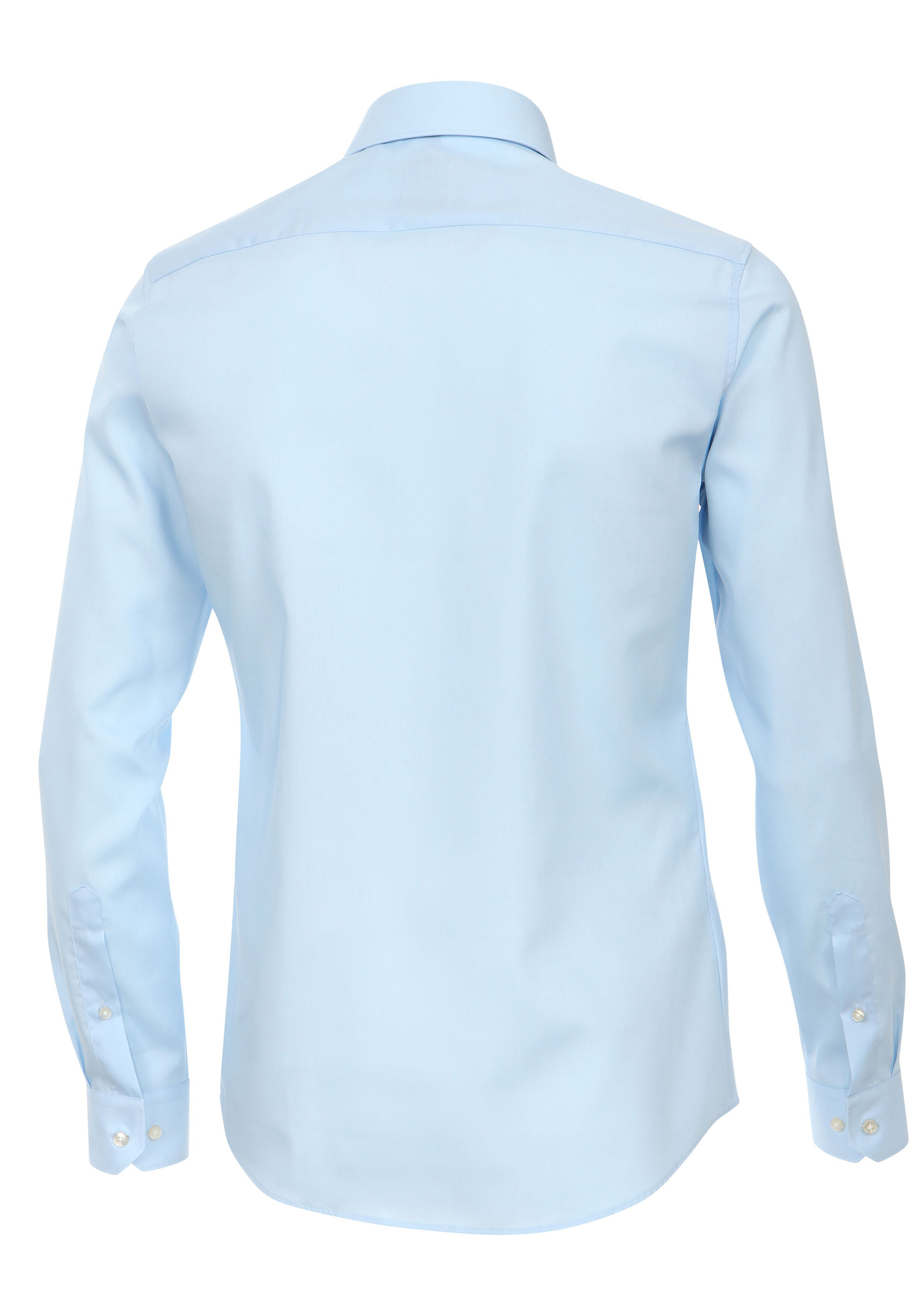 Redmond slim fit overhemd, lichtblauw