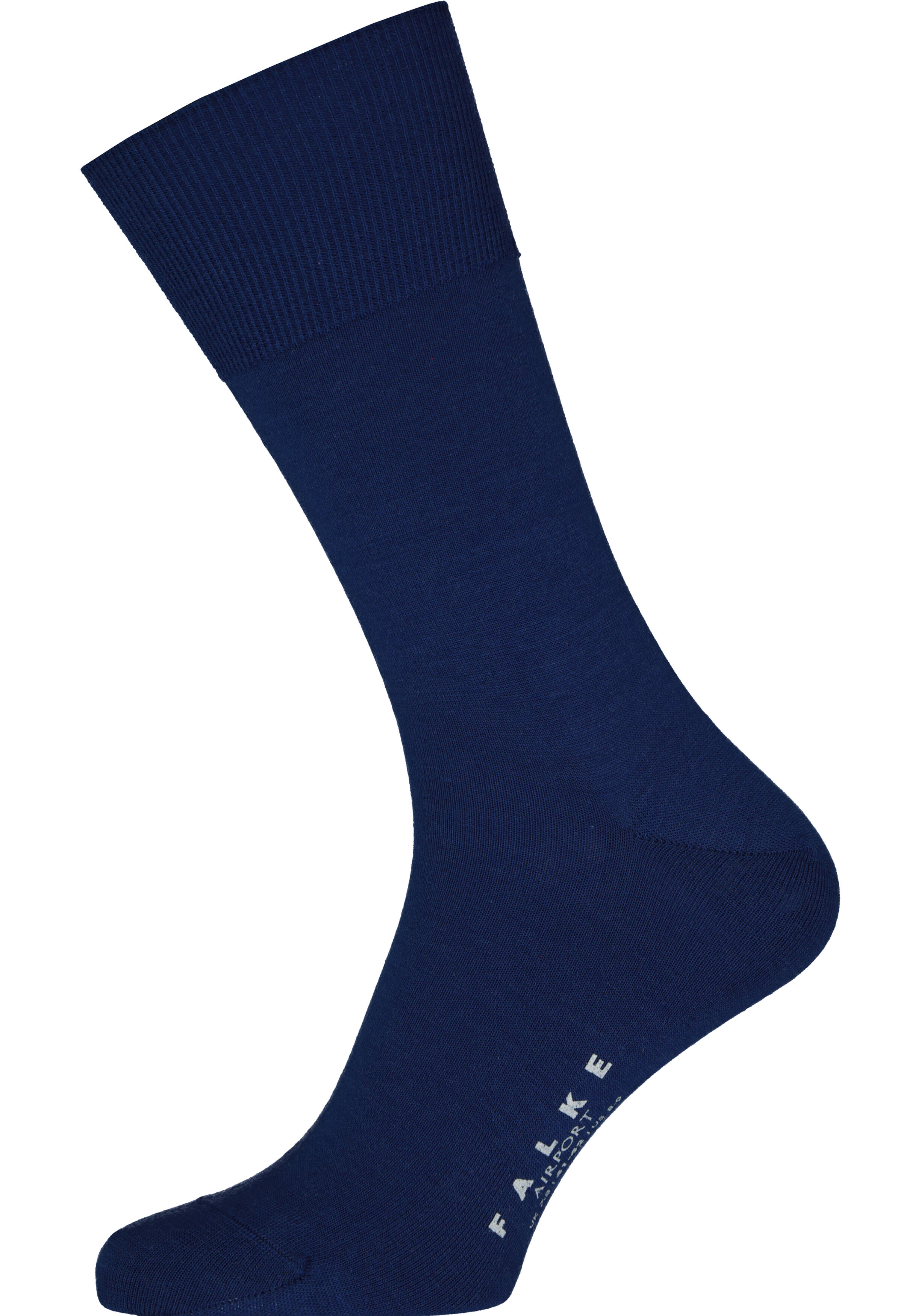 FALKE Airport herensokken, middenblauw (royal blue)