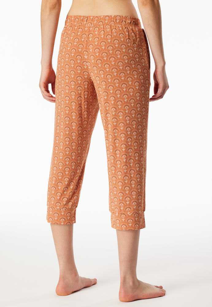 SCHIESSER dames Mix+Relax Pantalon 3/4, dames capri pyjama- of loungebroek, multicolour