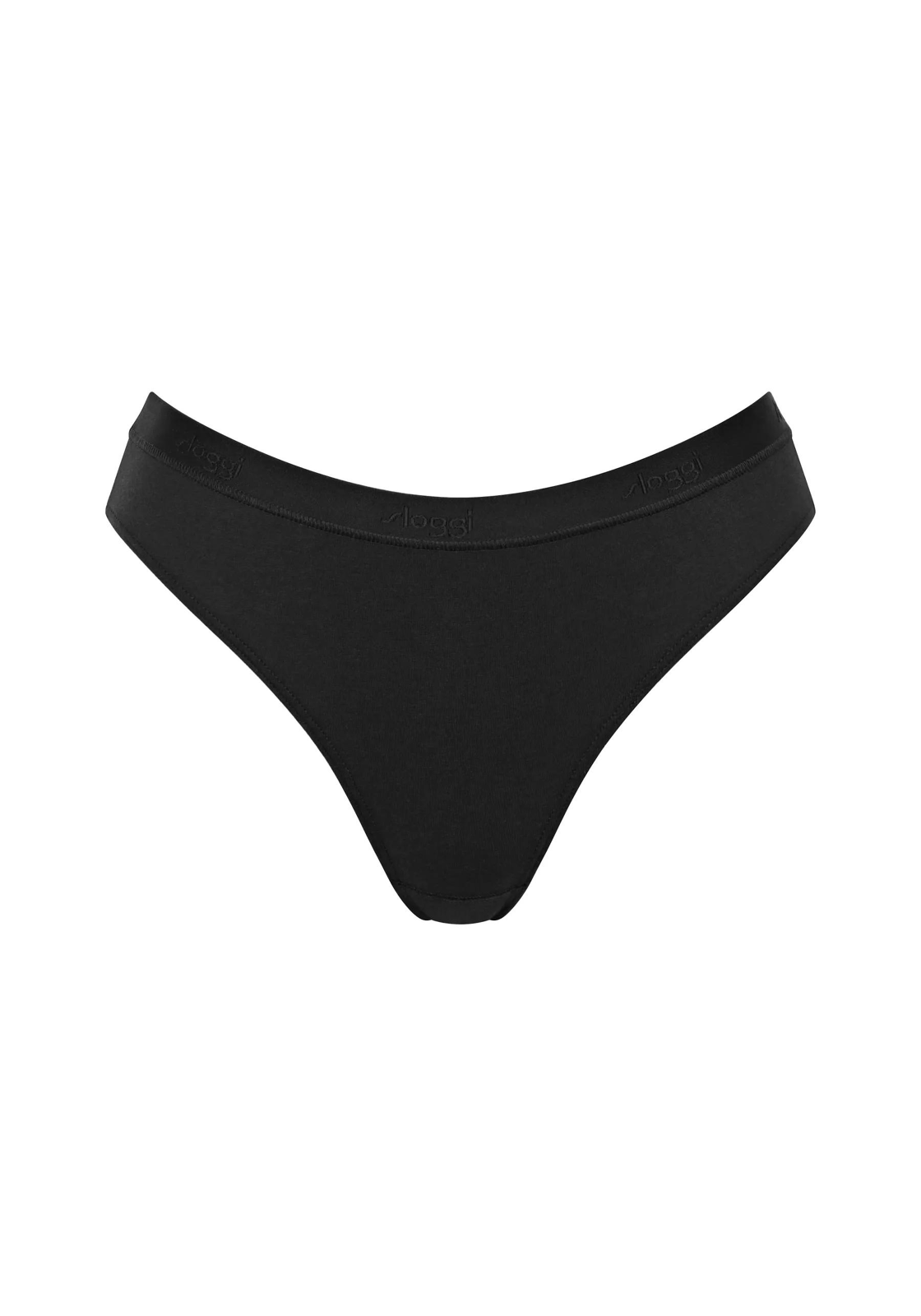 image_4_10217788_0004_2jpgdate-modefied2023-04-25T131 Sloggi Women GO Casual High leg (2-pack), dames slip, zwart