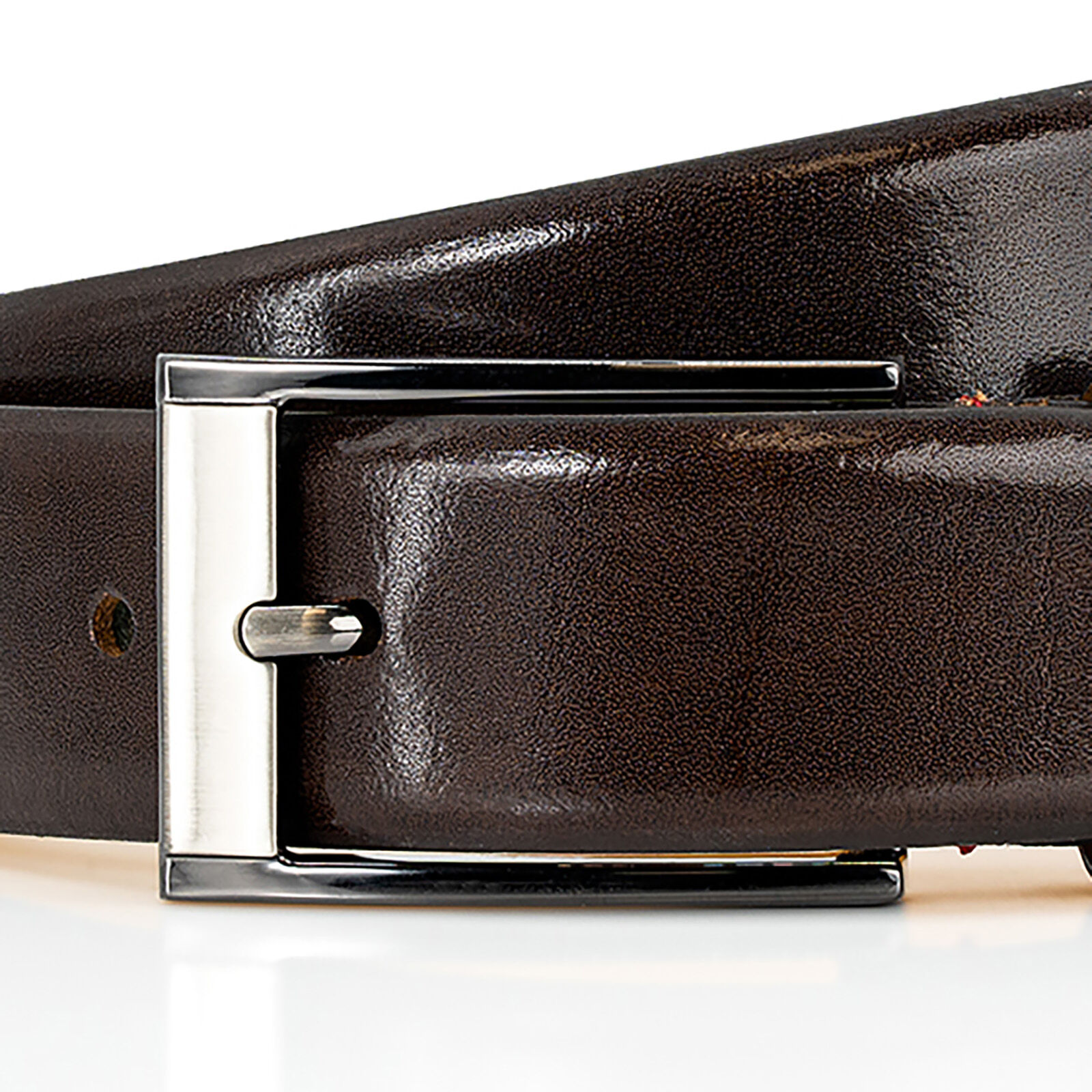 PIERRE CARDIN leren heren riem, bruin