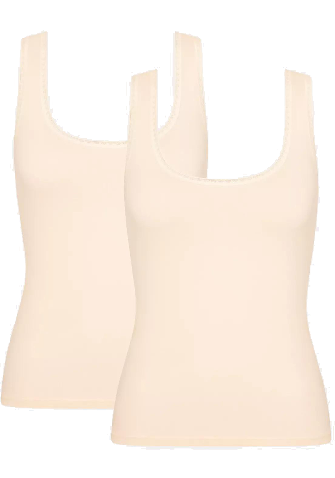1-7613137771533-sloggi-dames_HR Sloggi Women GO Tank Top (2-pack), dames singlet, beige