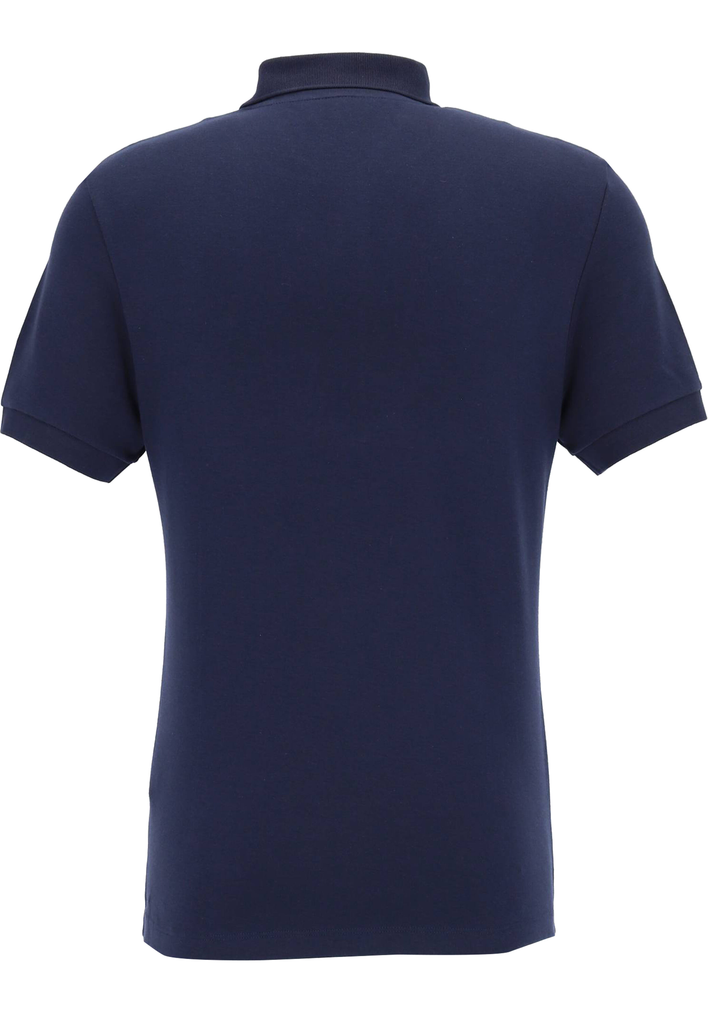 Lacoste Ultra Soft Polo Regular Fit, navy blauw