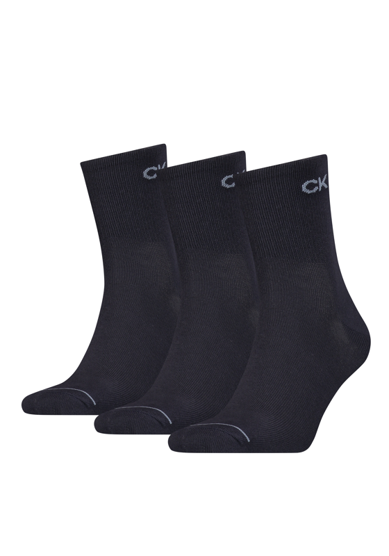 Calvin Klein herensokken Nick (3-pack), hoge enkelsokken, donkerblauw Calvin Klein herensokken Nick (3-pack), hoge enkelsokken, donkerblauw