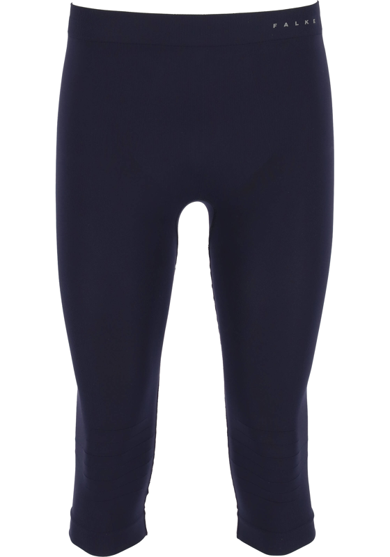 FALKE Warm 3/4 heren thermobroek, kuitlange thermobroek, blauw FALKE Warm 3/4 heren thermobroek, kuitlange thermobroek, blauw