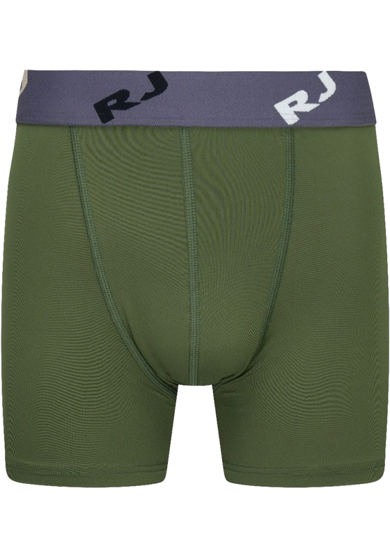 RJ Bodywear Pure Color boxer (1-pack), heren boxer lang, donkergroen RJ Bodywear Pure Color boxer (1-pack), heren boxer lang, donkergroen