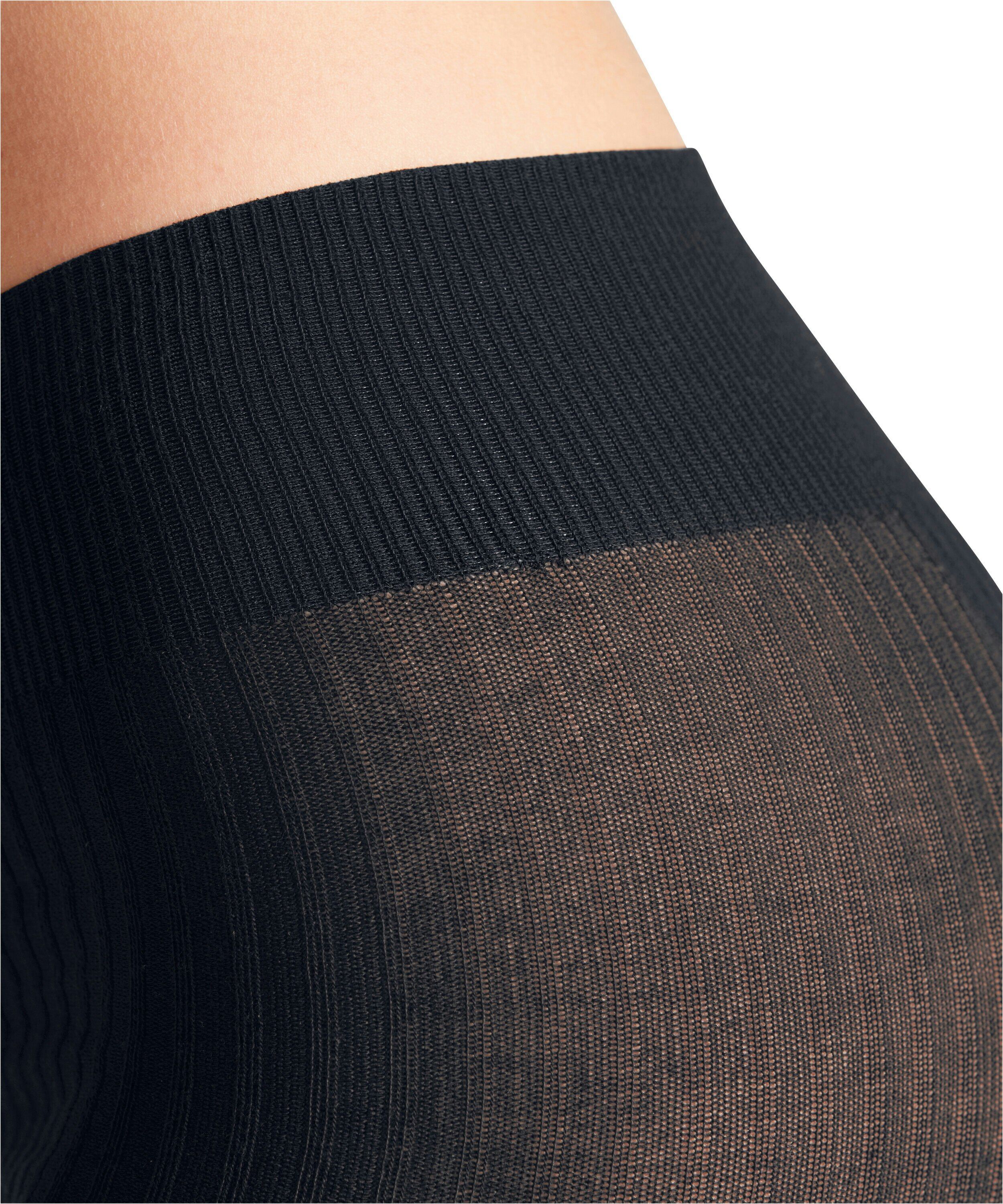FALKE Family Rib TI dames panty, dark navy