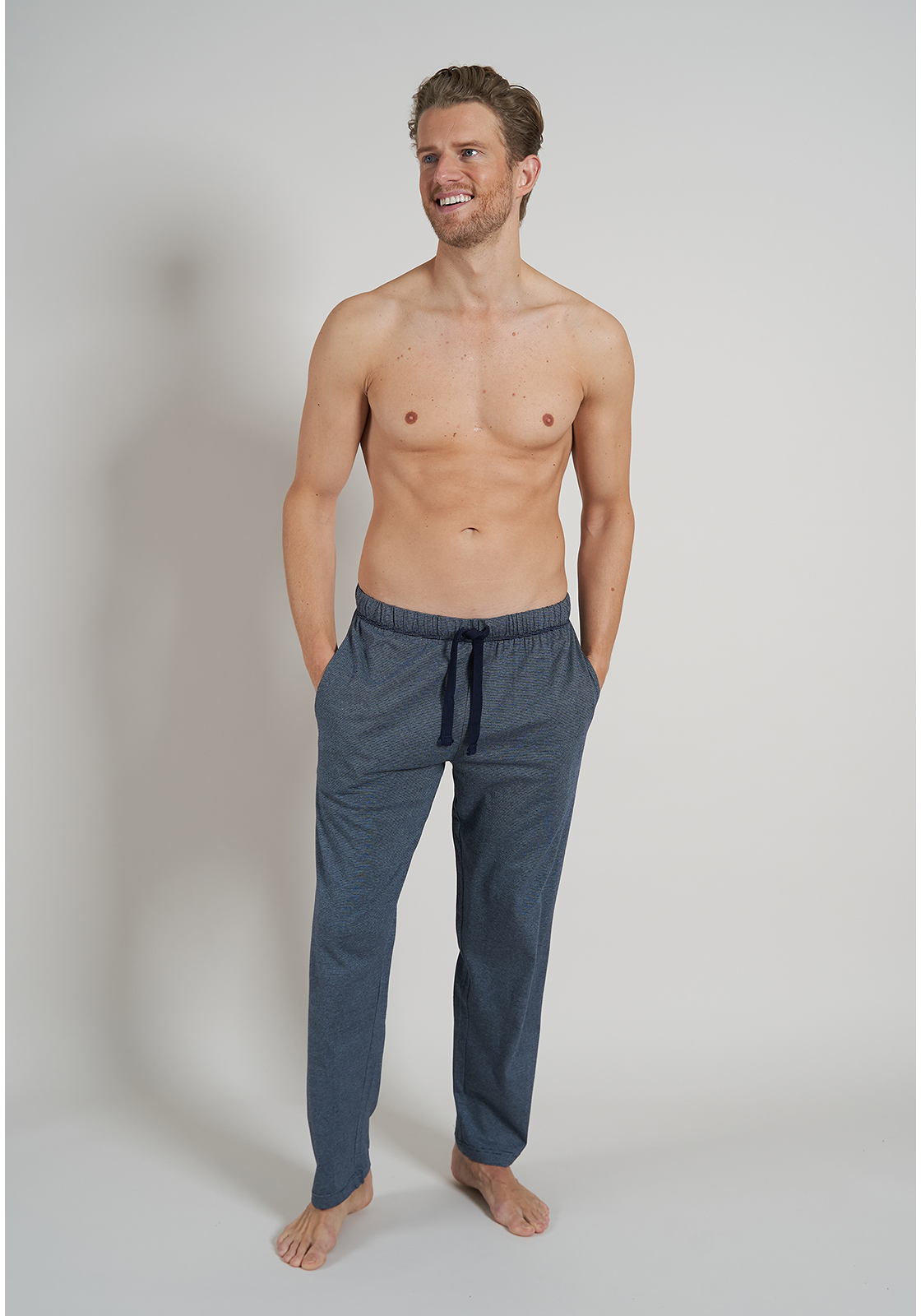 image_2_031130-4012-0612-01 Ceceba heren pyjama- of loungebroek, lichtblauw gestreept